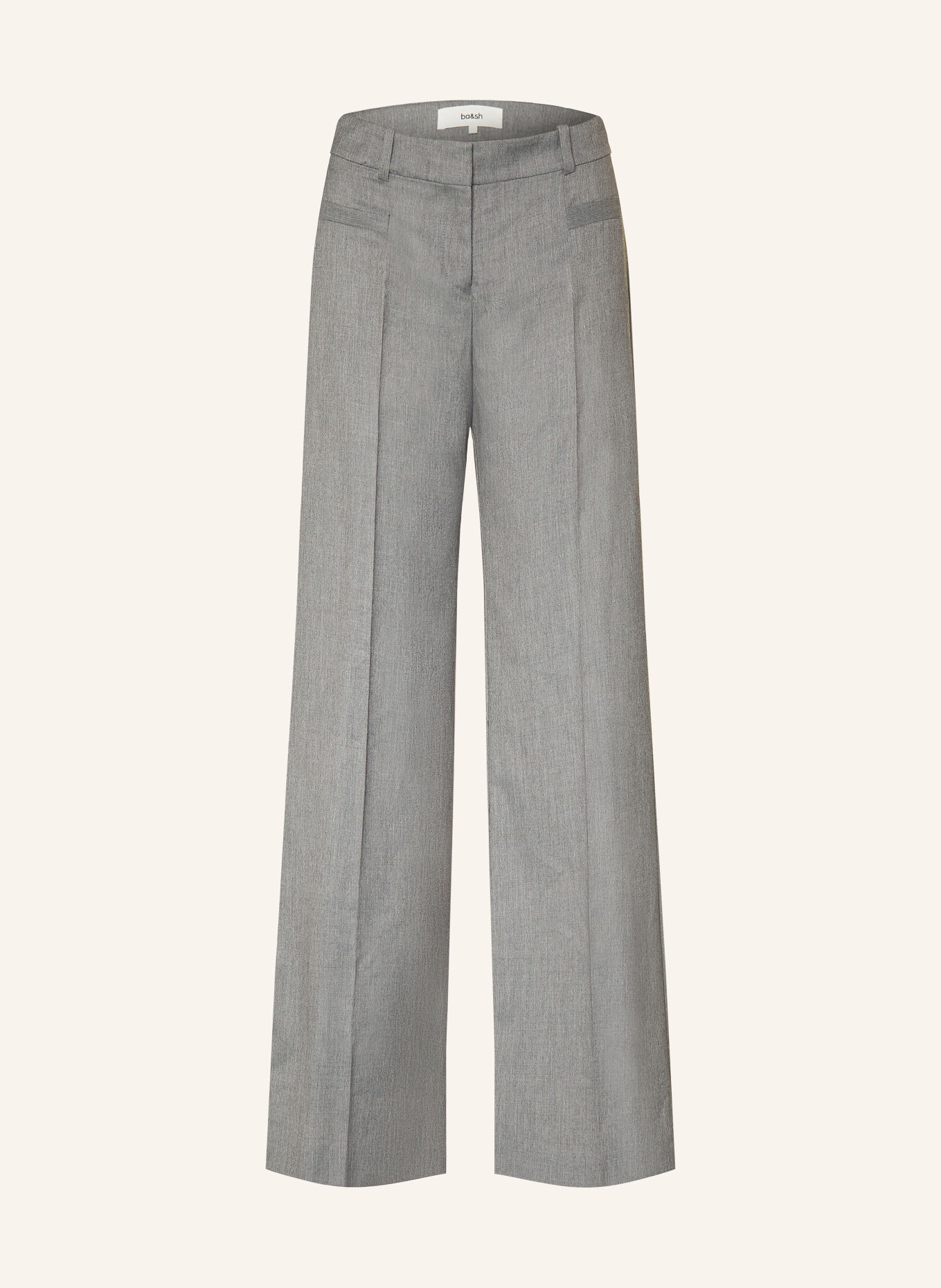 ba&sh Marlenehose CISTACHIO: GRAU