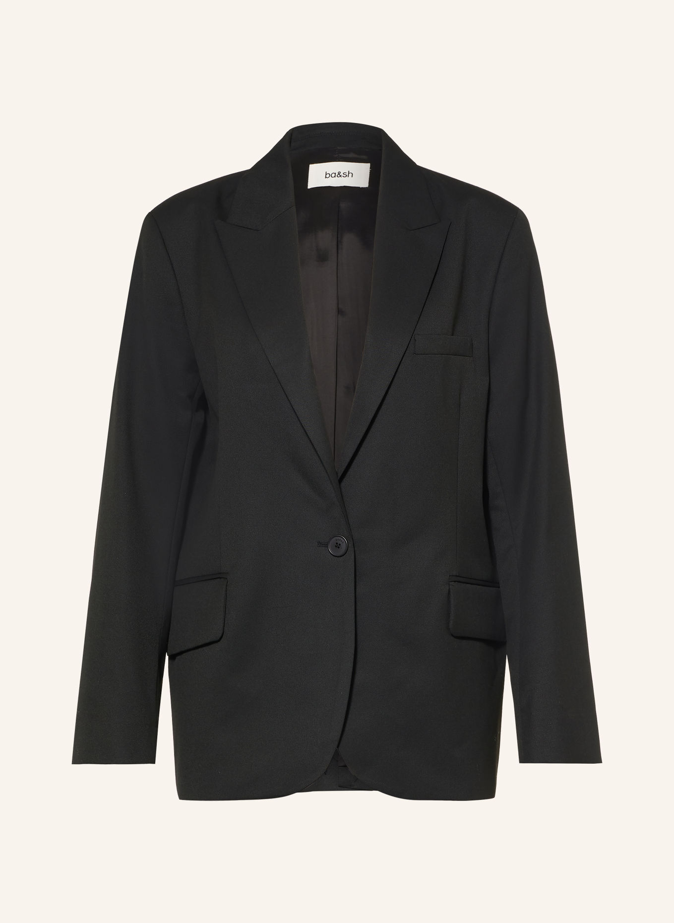 ba&sh CAYNE Blazer: BLACK