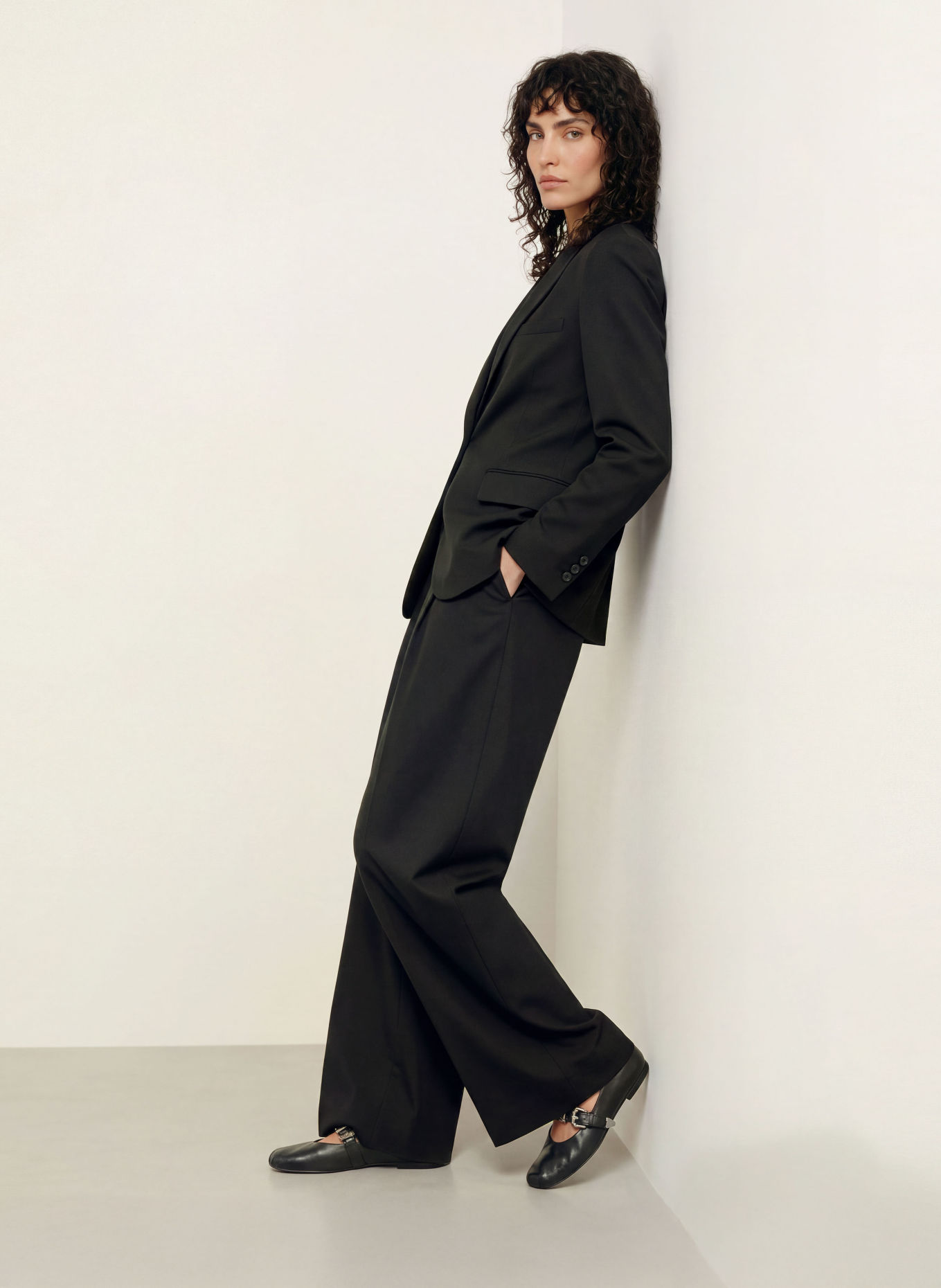 ba&sh CAYNE Blazer: BLACK
