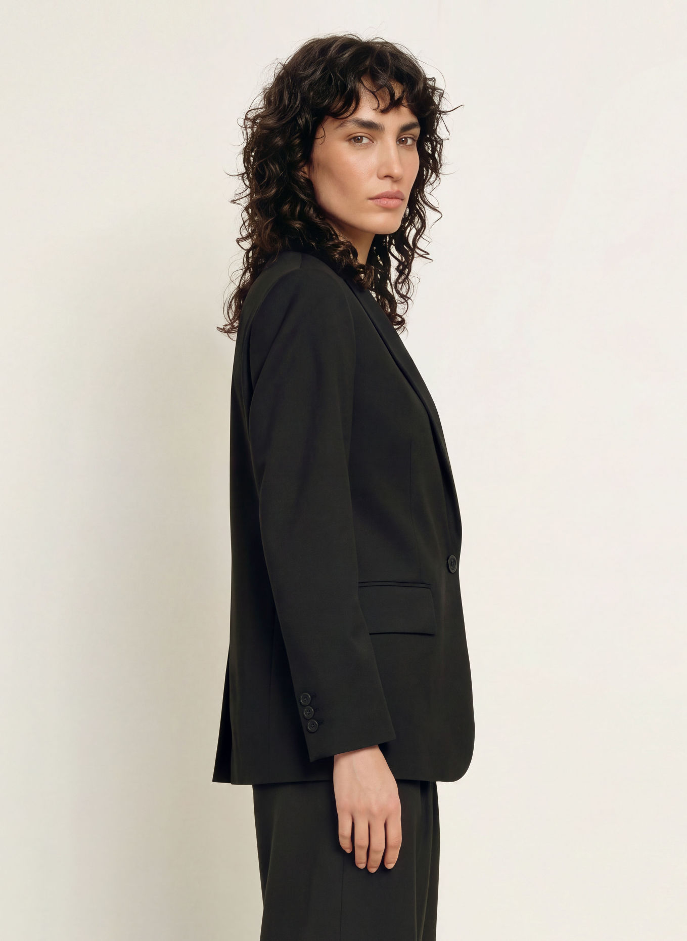 ba&sh CAYNE Blazer: BLACK