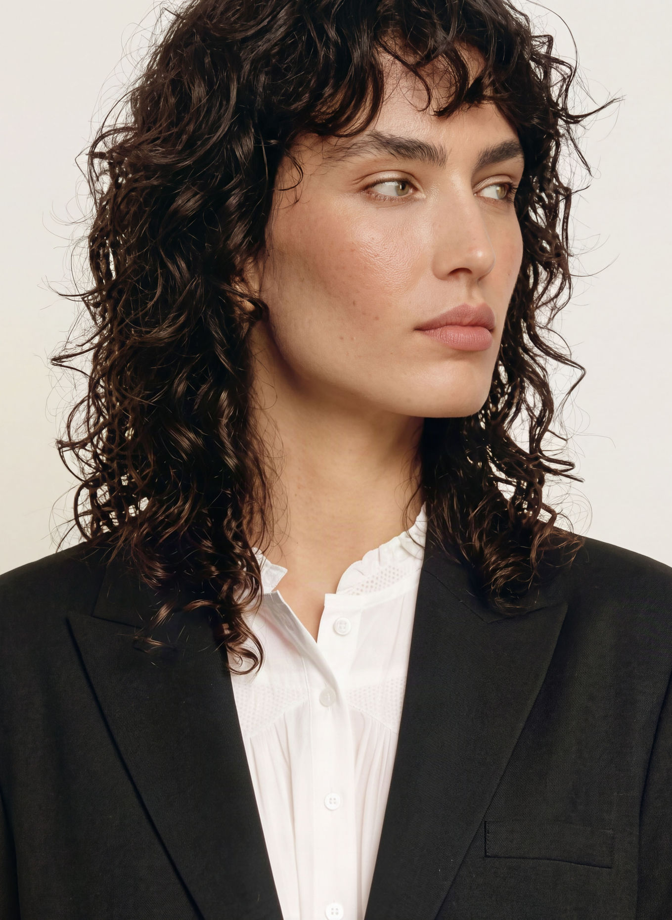 ba&sh CAYNE Blazer: BLACK