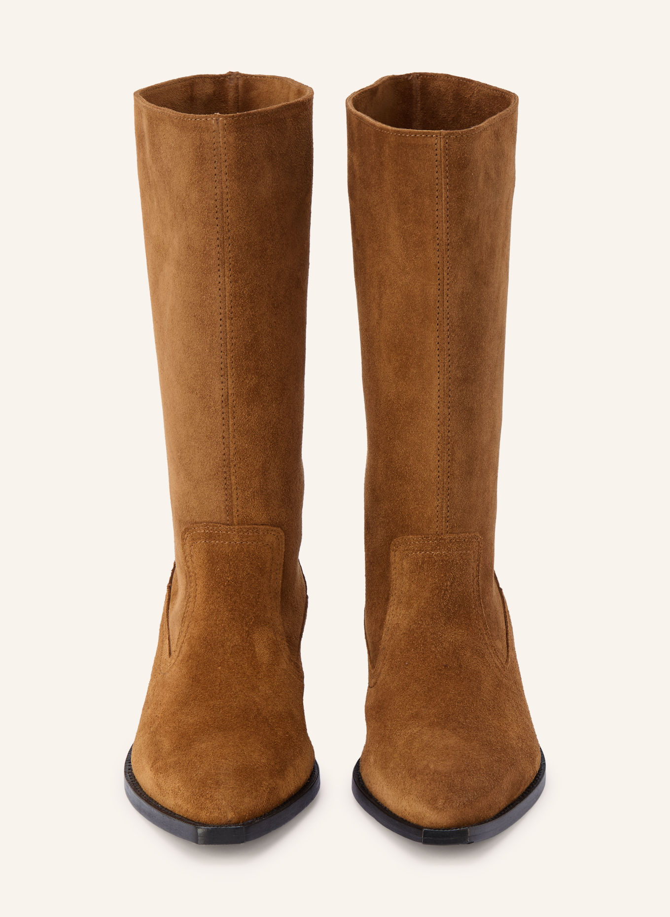 SANDRO Cowboy Boots: BRAUN