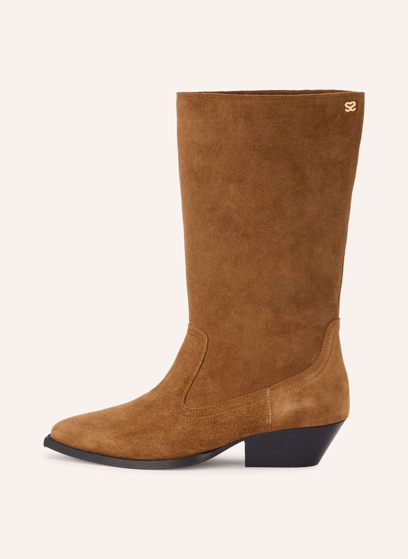 SANDRO Cowboy Boots: BRAUN