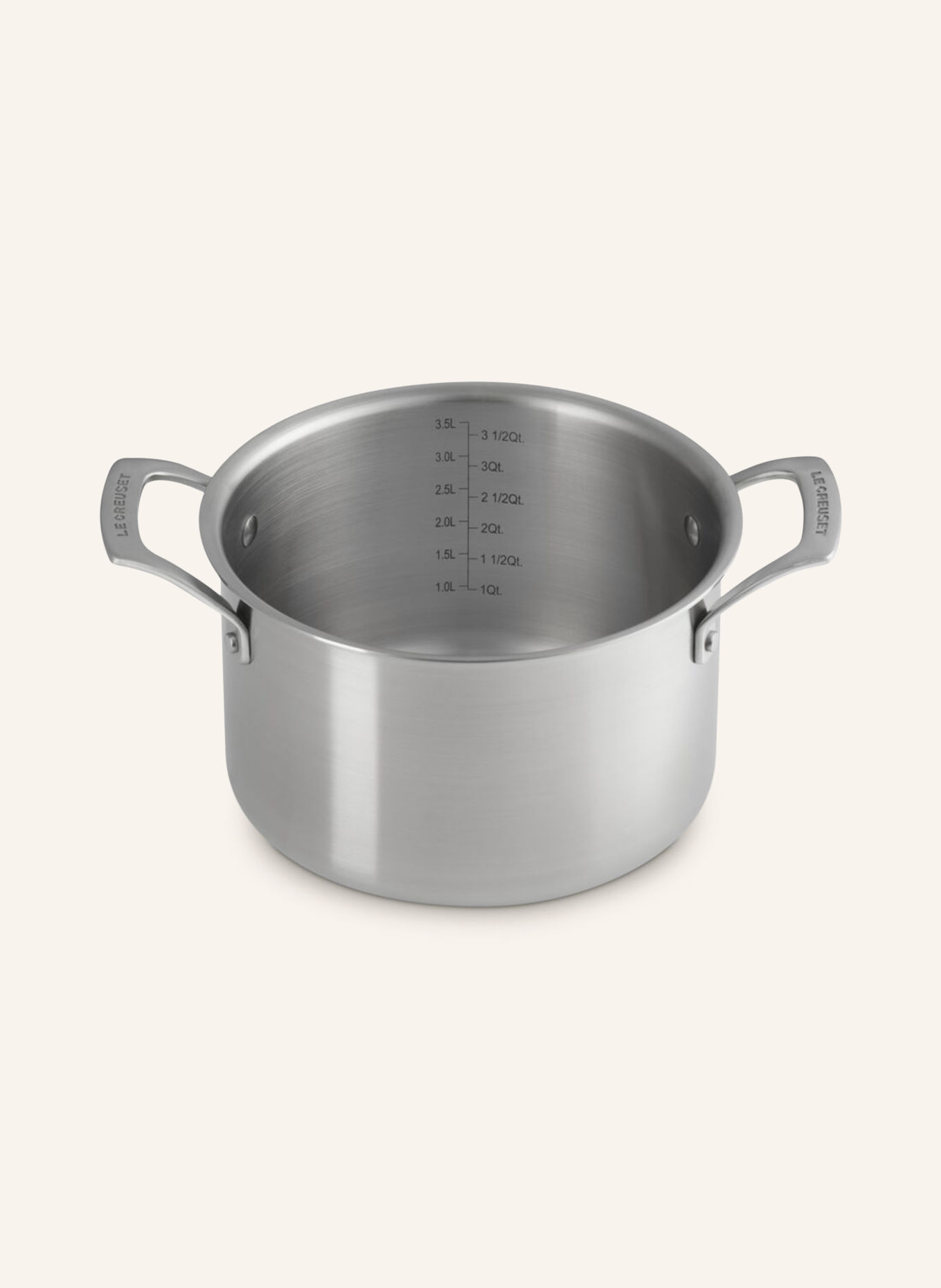 LE CREUSET Köttgryta 3-PLY: NO COLOR