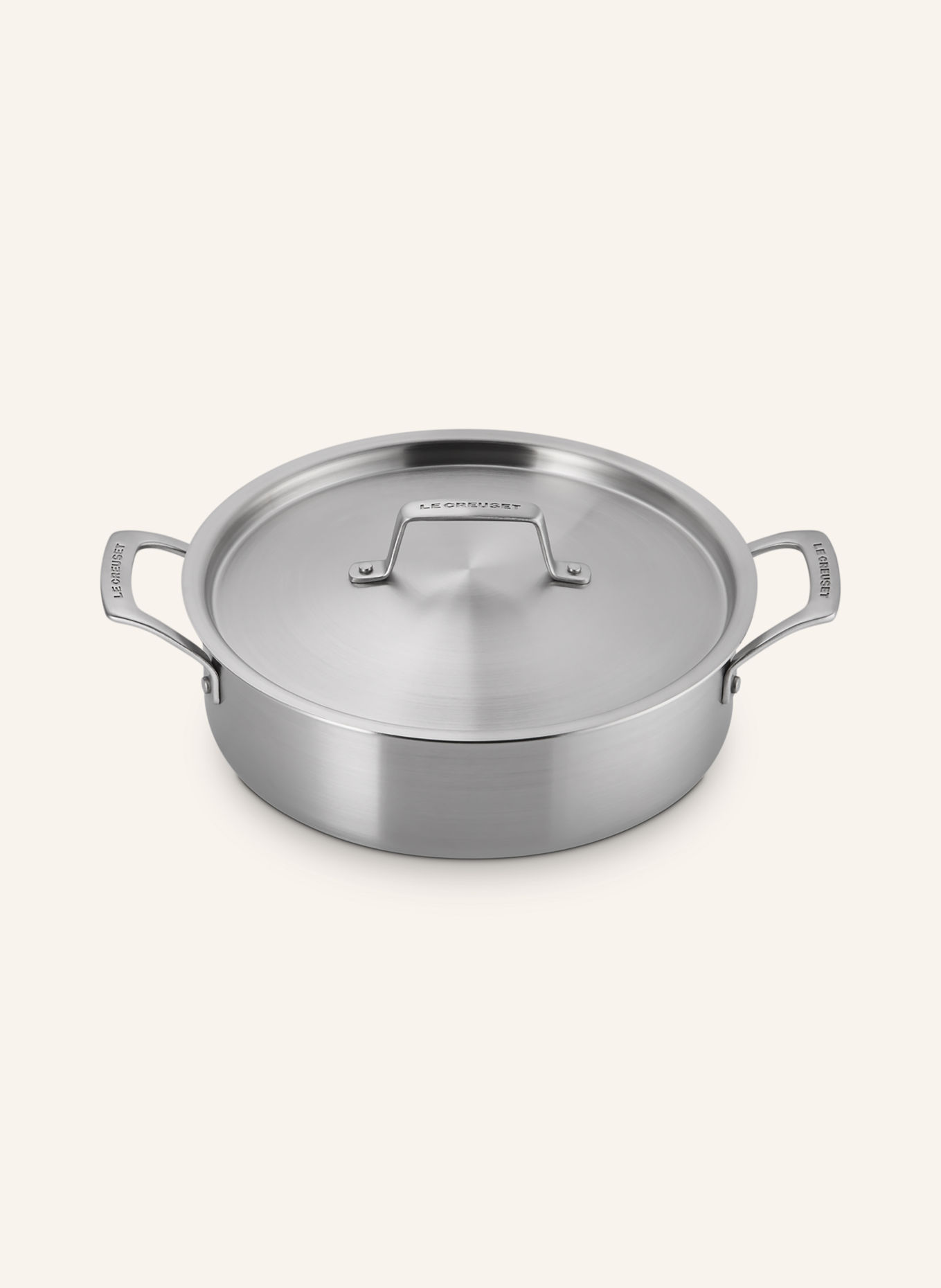LE CREUSET Gourmet-proffskastrull 3-PLY: NO COLOR