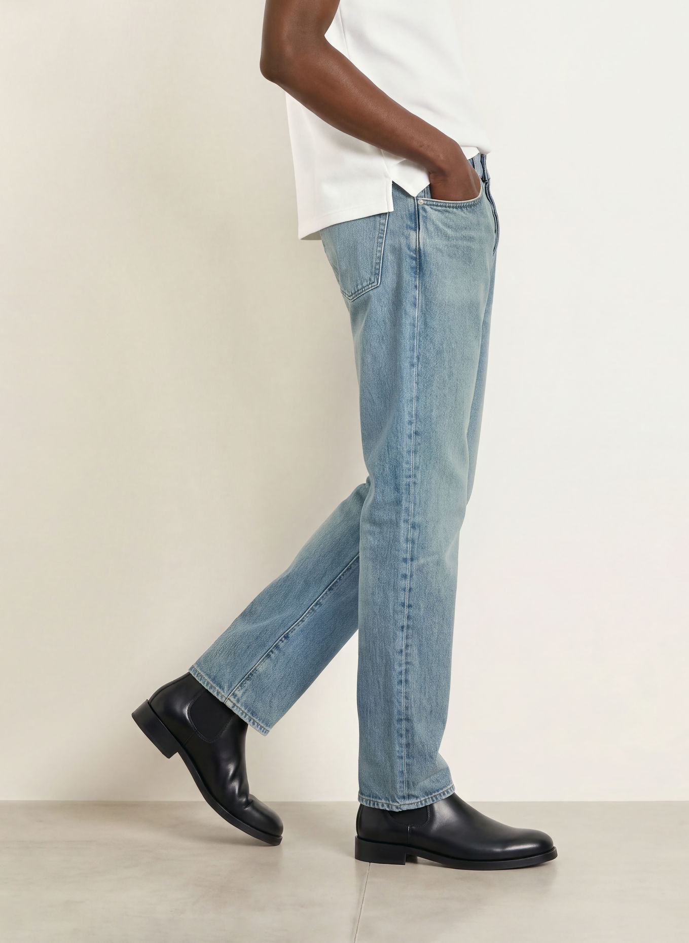 REISS Jeans KEITH Relaxed Straight Fit: 45 LIGHT BLUE