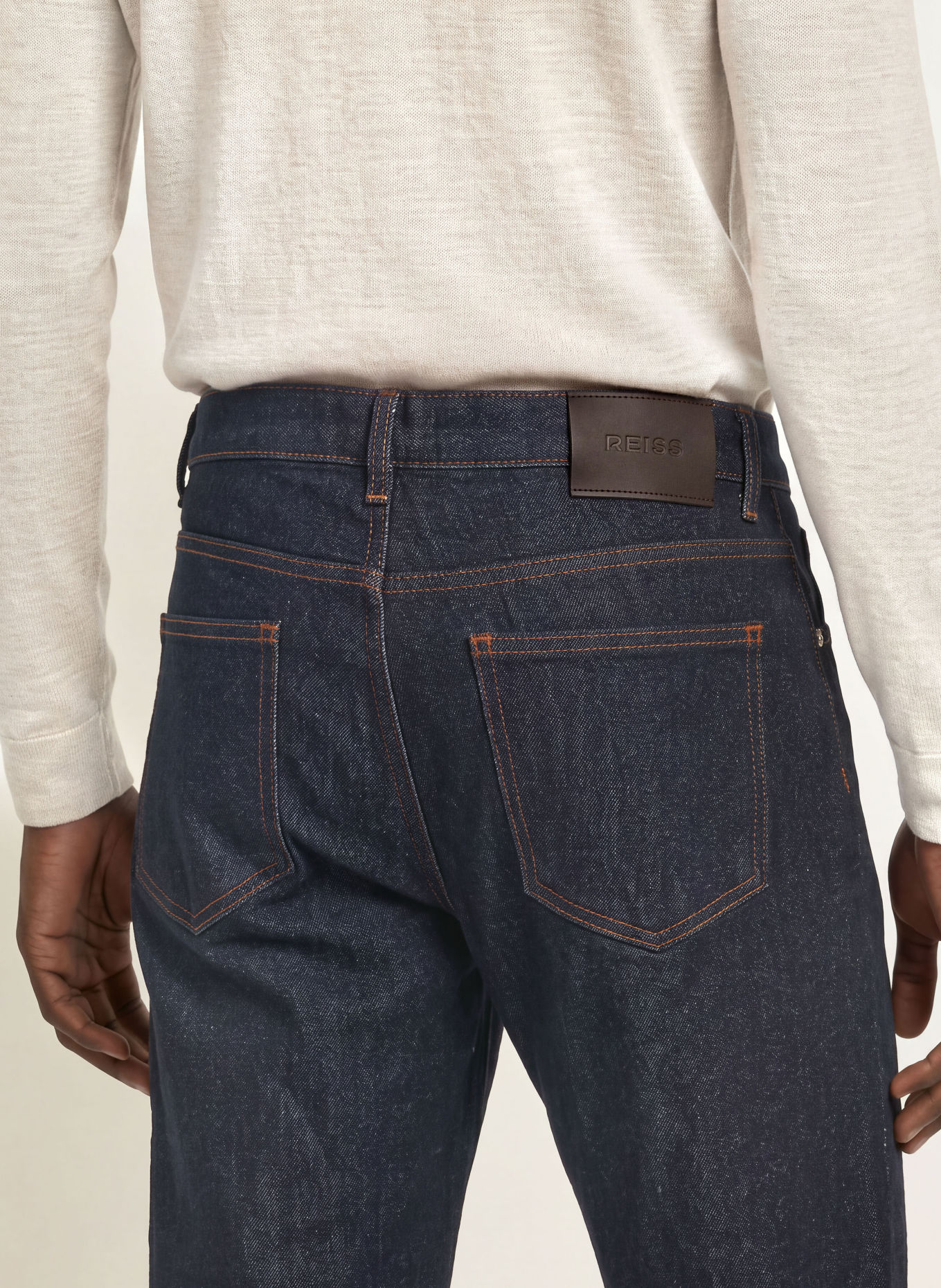 REISS Jeans BISHOPSGATE Straight Fit: 45 RAW INDIGO