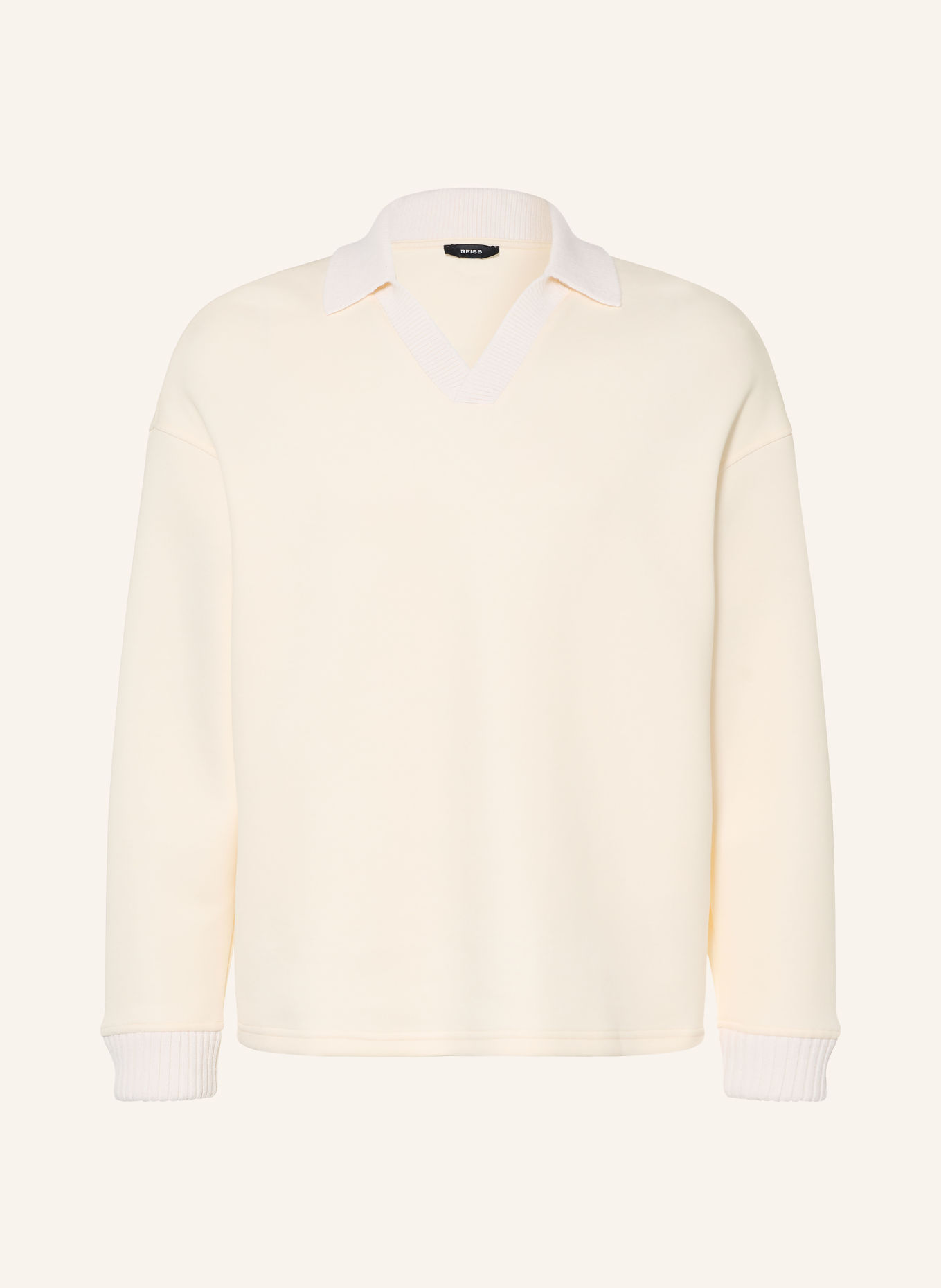 REISS Sweatshirt BEATON: CRÈME