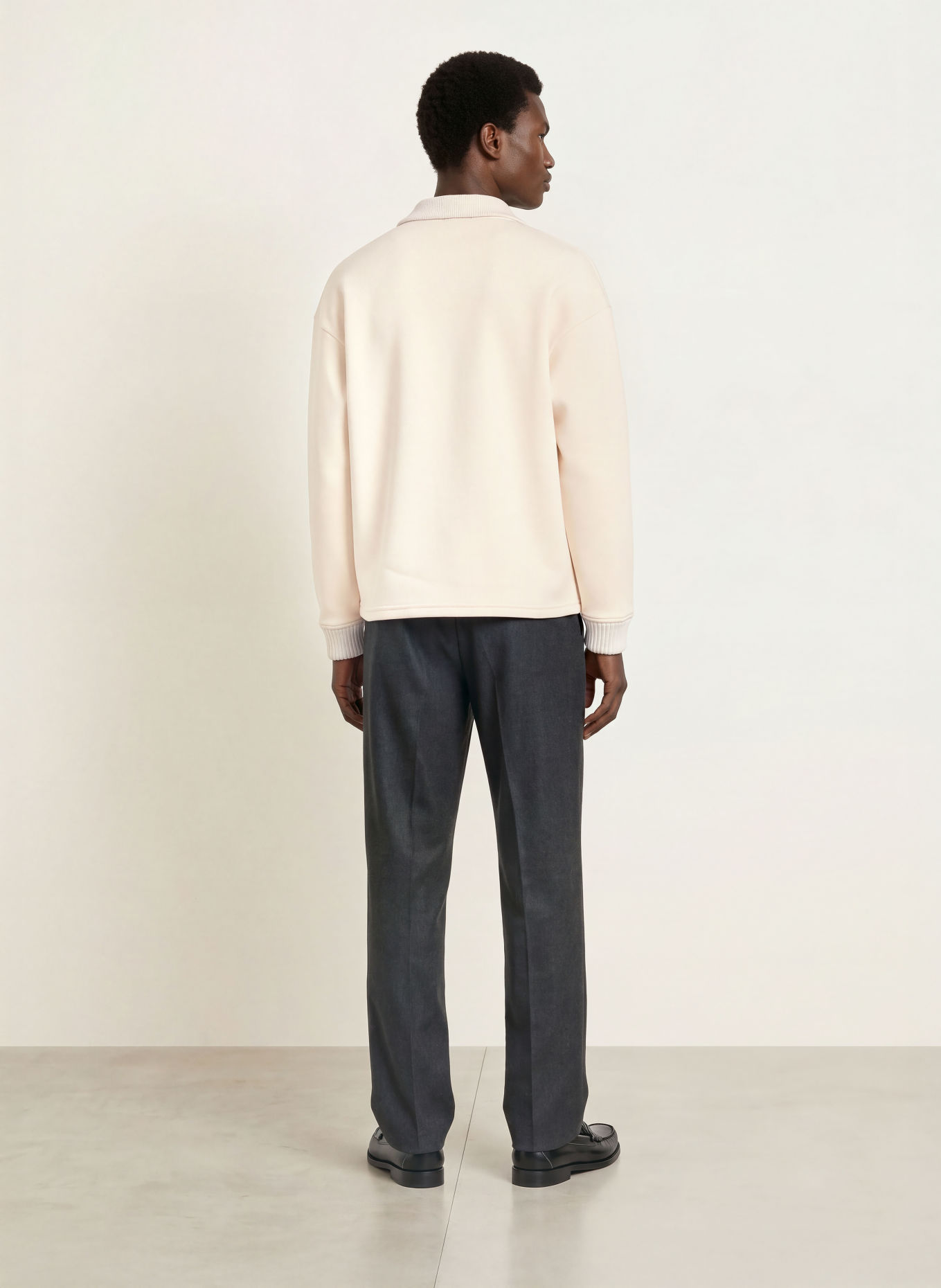 REISS Sweatshirt BEATON: CRÈME