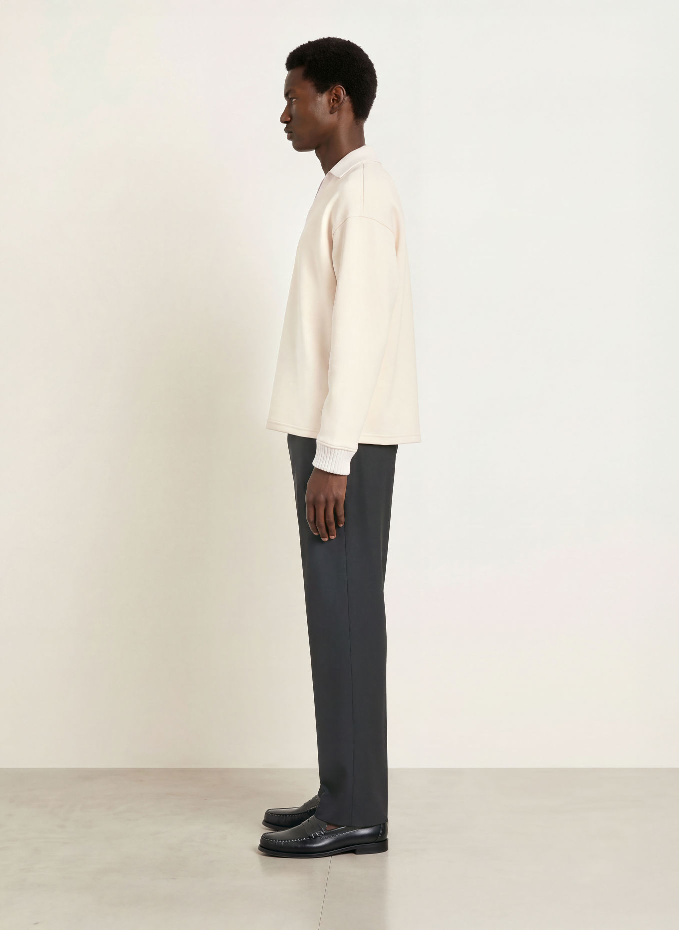 REISS Sweatshirt BEATON: CRÈME