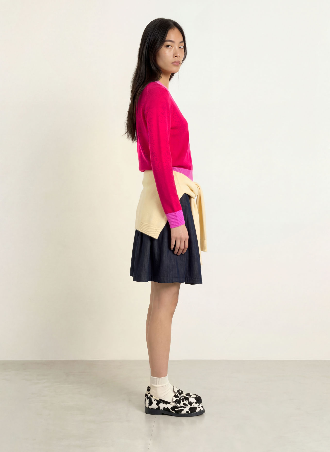 FROM FUTURE Cashmere Sweaters: PINK / PINK