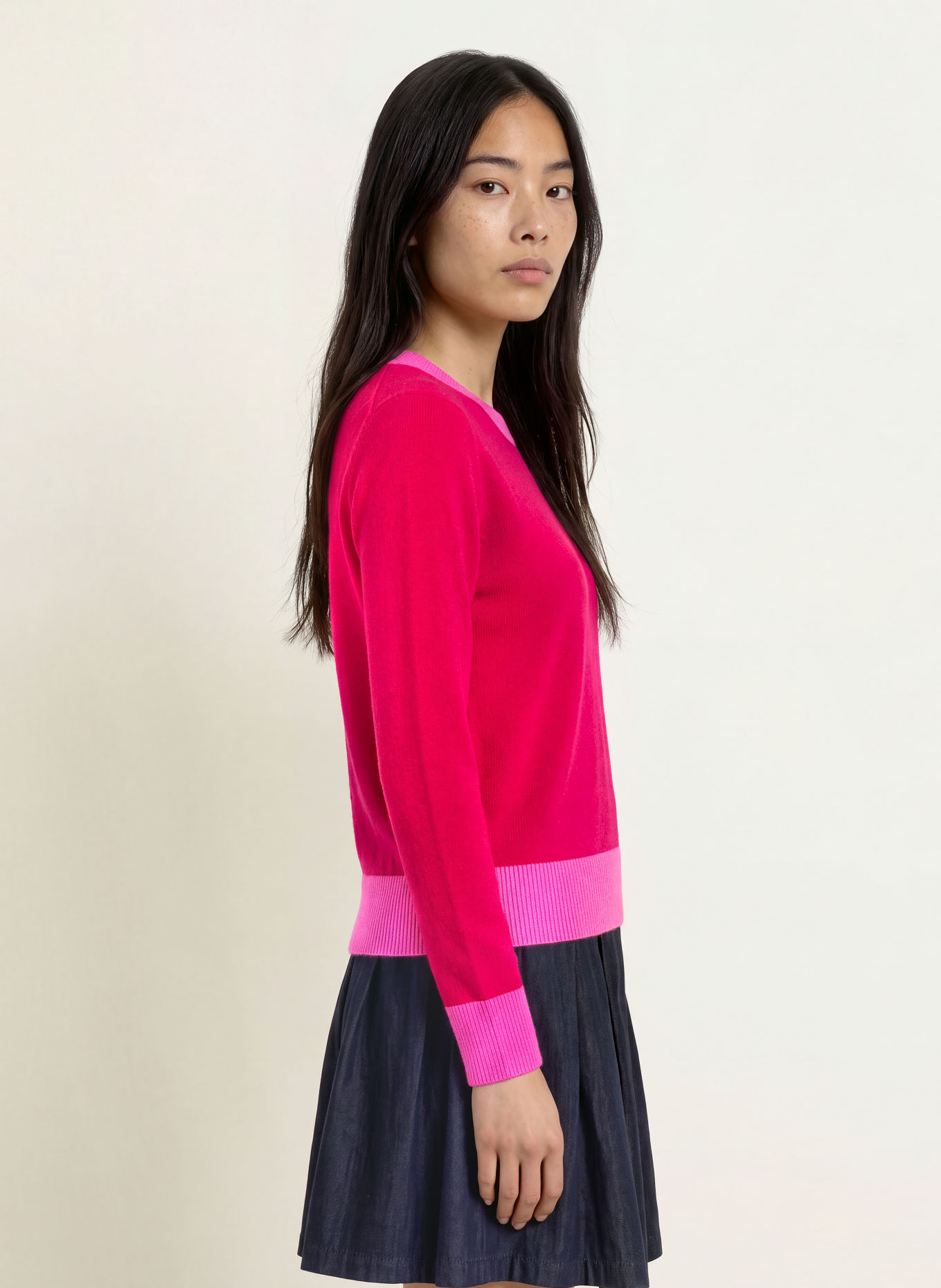 FROM FUTURE Cashmere Sweaters: PINK / PINK