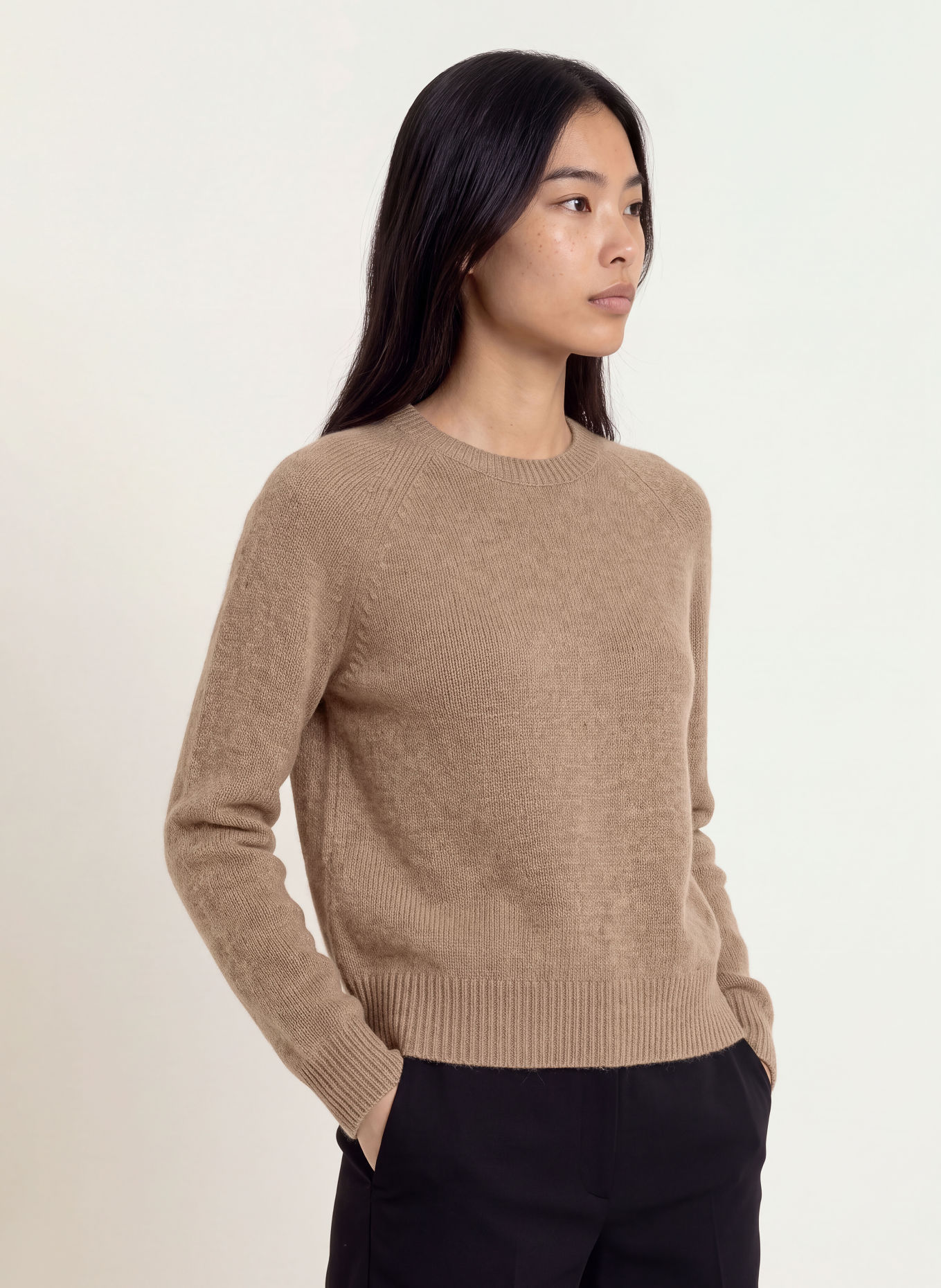 FROM FUTURE Pull en cachemire: TAUPE