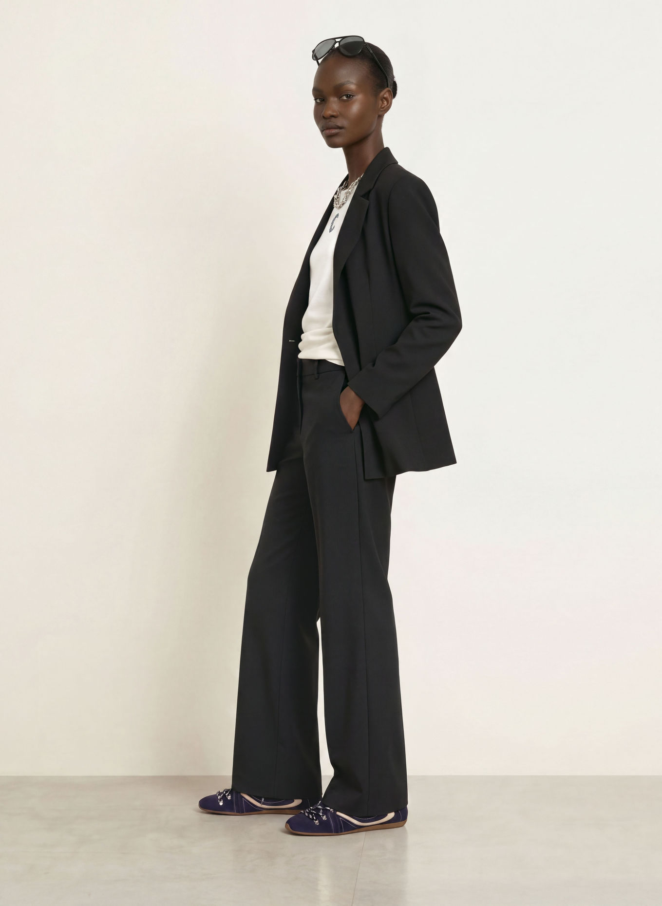 CLAUDIE PIERLOT Hose: SCHWARZ