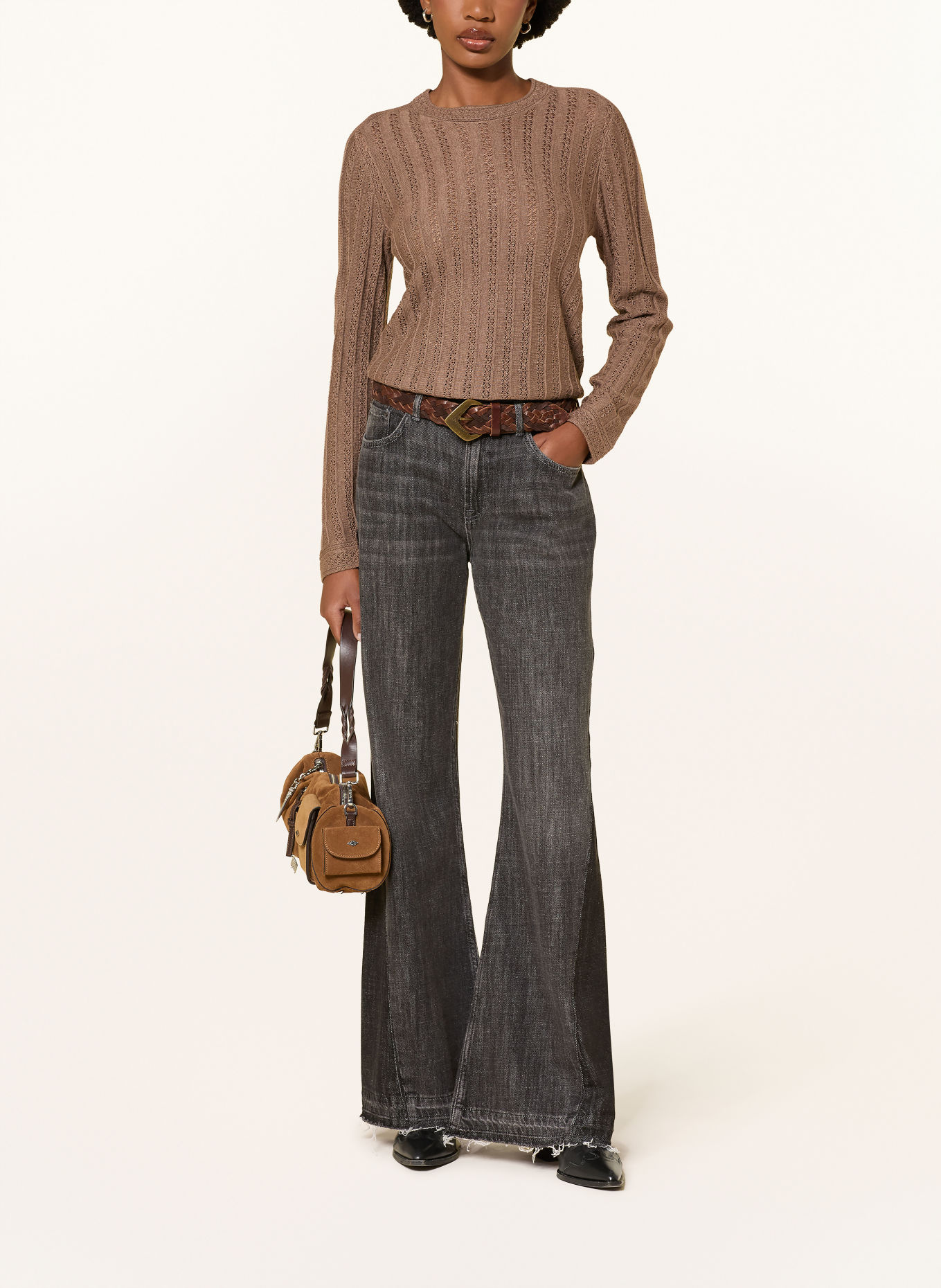 ba&sh Pullover DAKAR: TAUPE