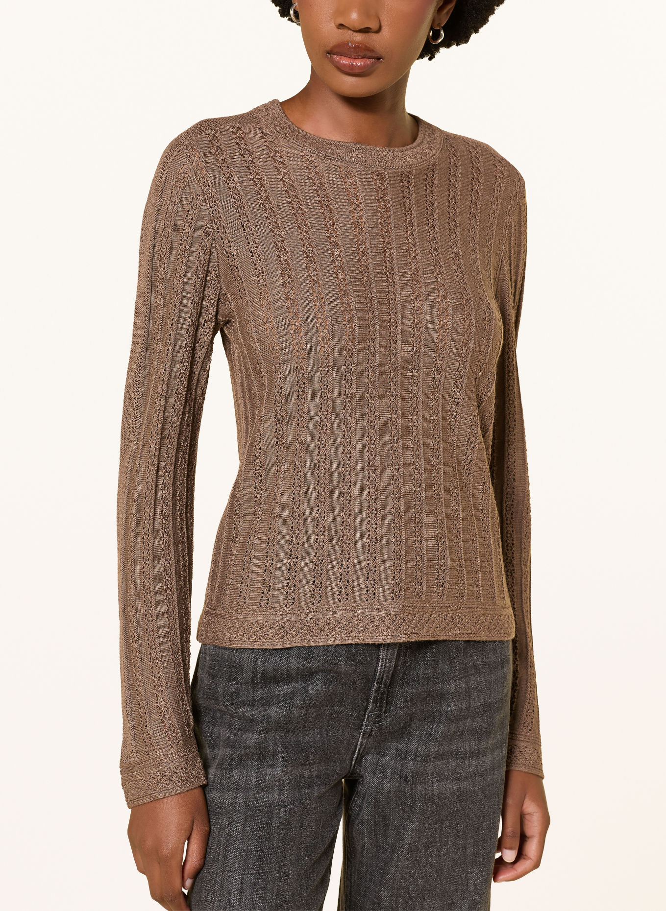 ba&sh Pullover DAKAR: TAUPE
