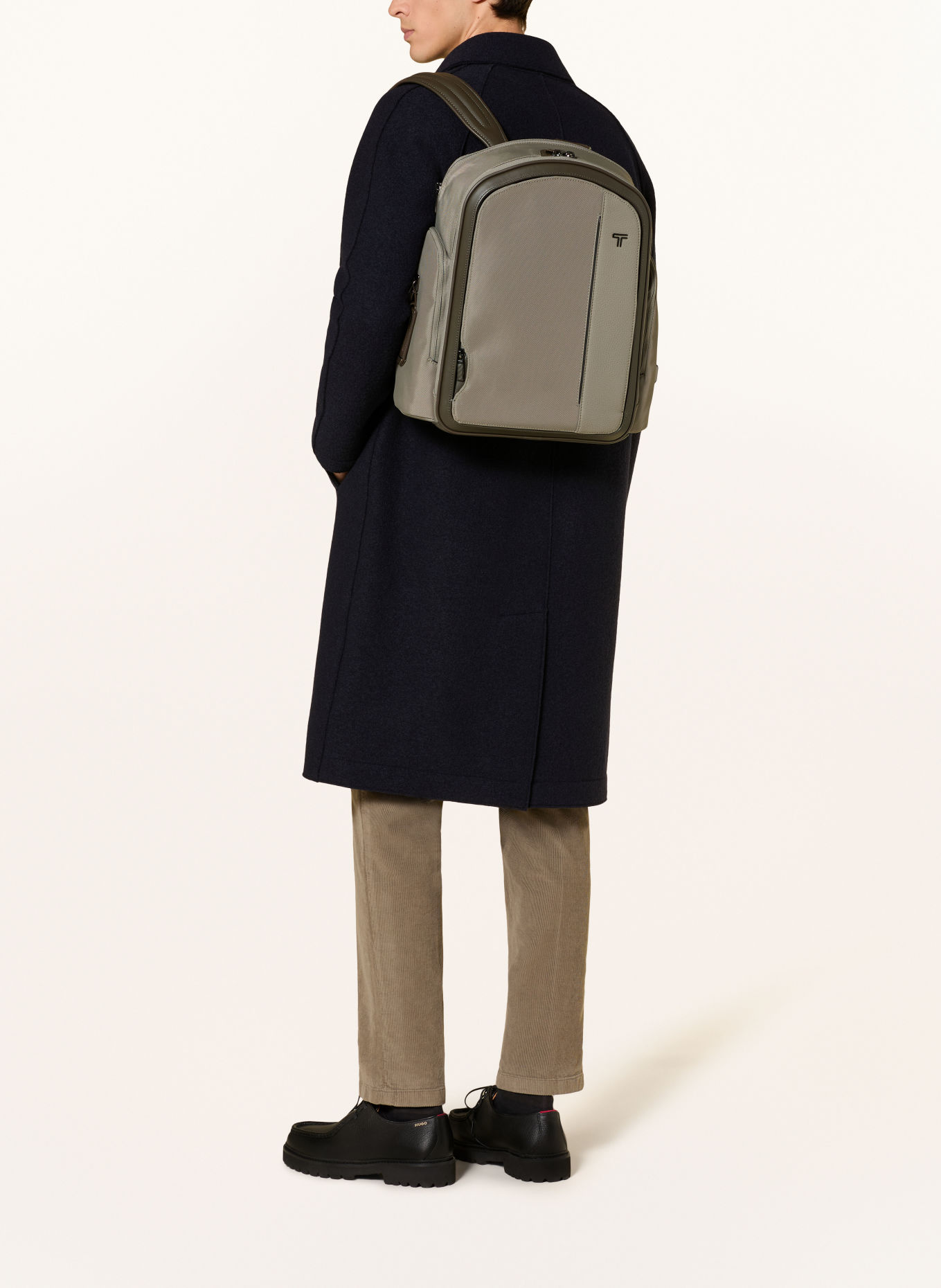 TUMI ARRIVÉ LARSON MEDIUM Backpack with laptop compartment: TAUPE