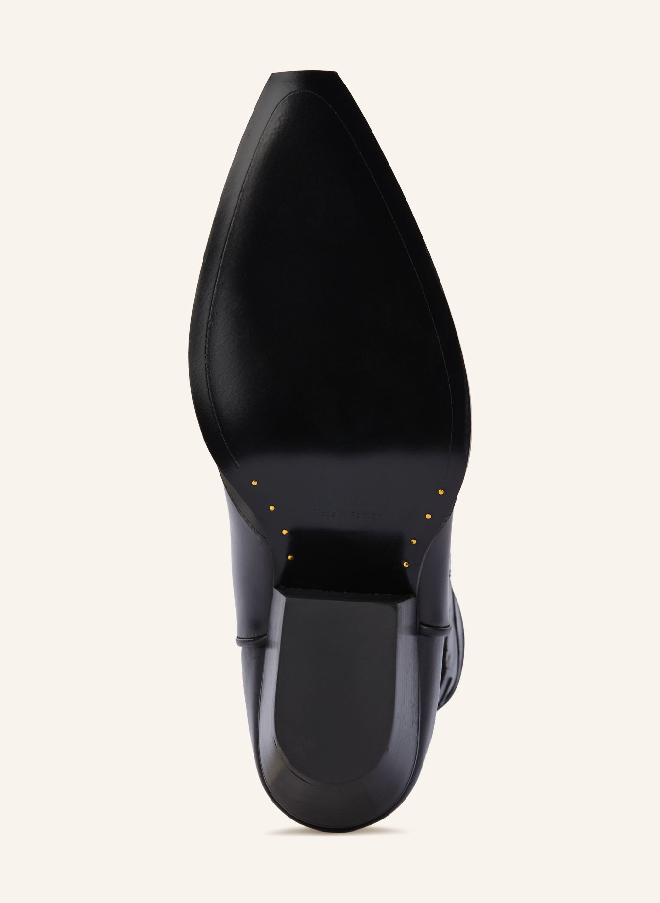 SANDRO Cowboy Boots: SCHWARZ