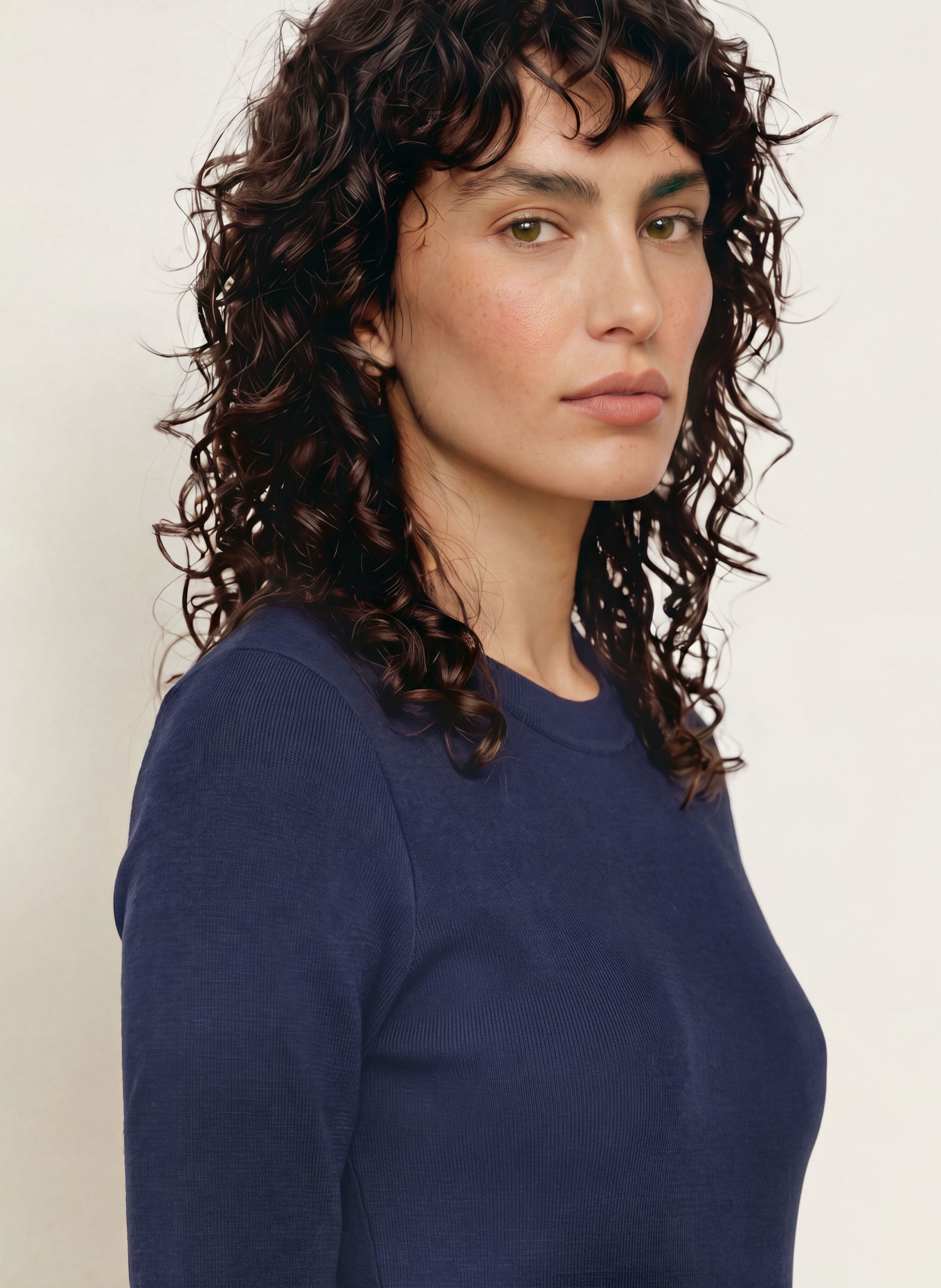 SANDRO Strickkleid: DUNKELBLAU