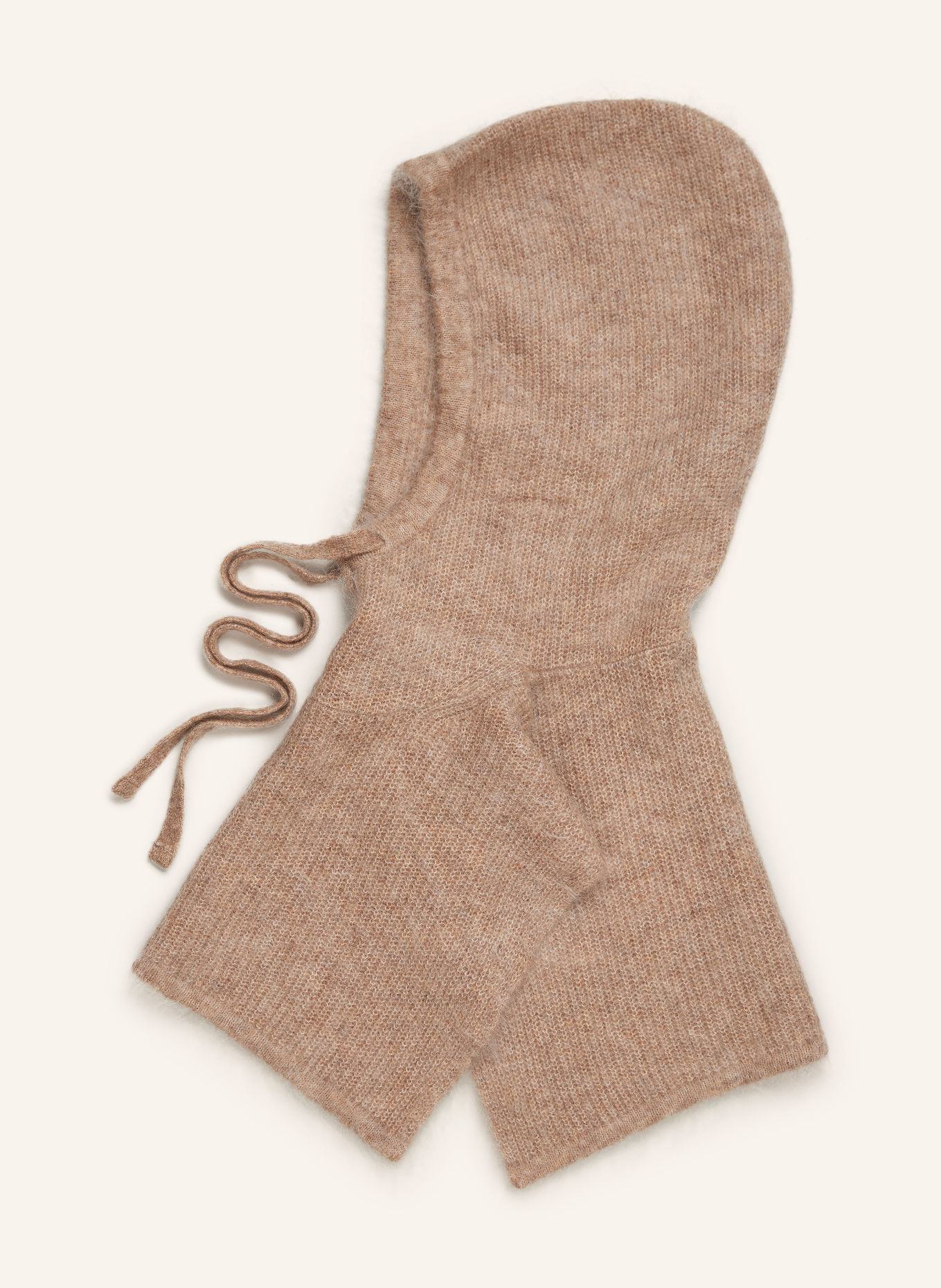 CLAUDIE PIERLOT Czapka z moheru: CAMELOWY