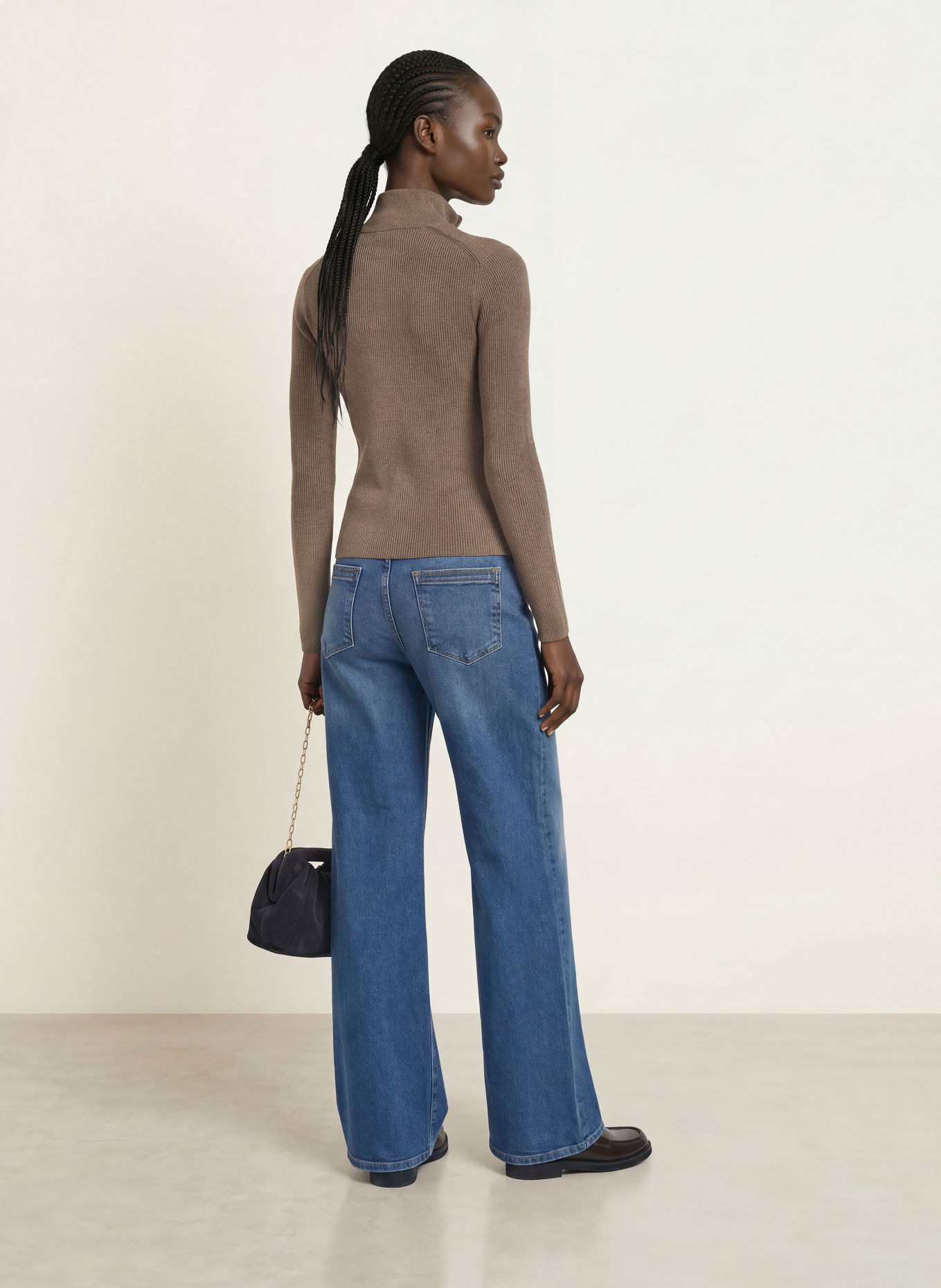 REISS Vest AVA: TAUPE