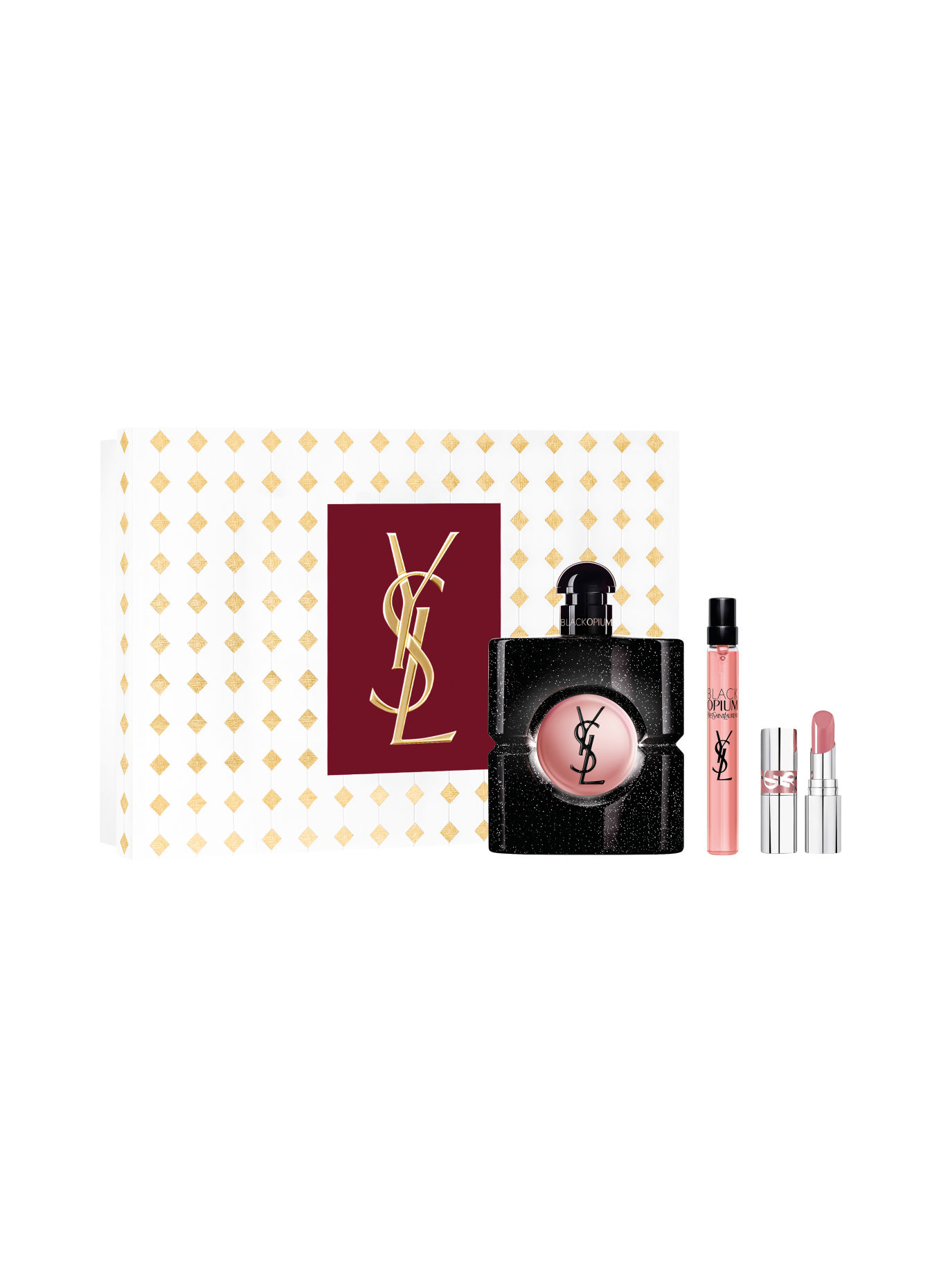 YVES SAINT LAURENT BEAUTÉ BLACK OPIUM SET