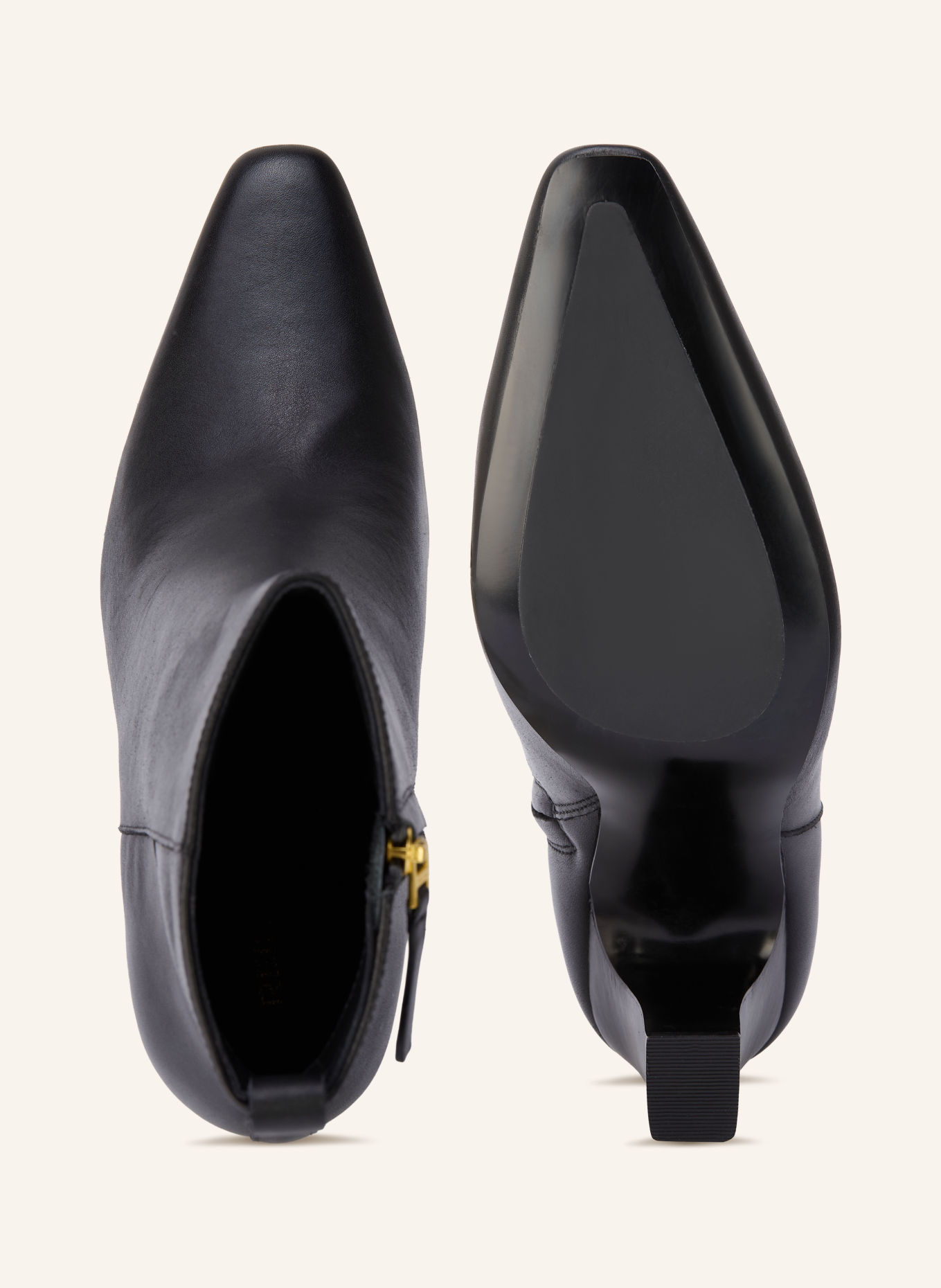REISS Botki BLAKELY: CZARNY