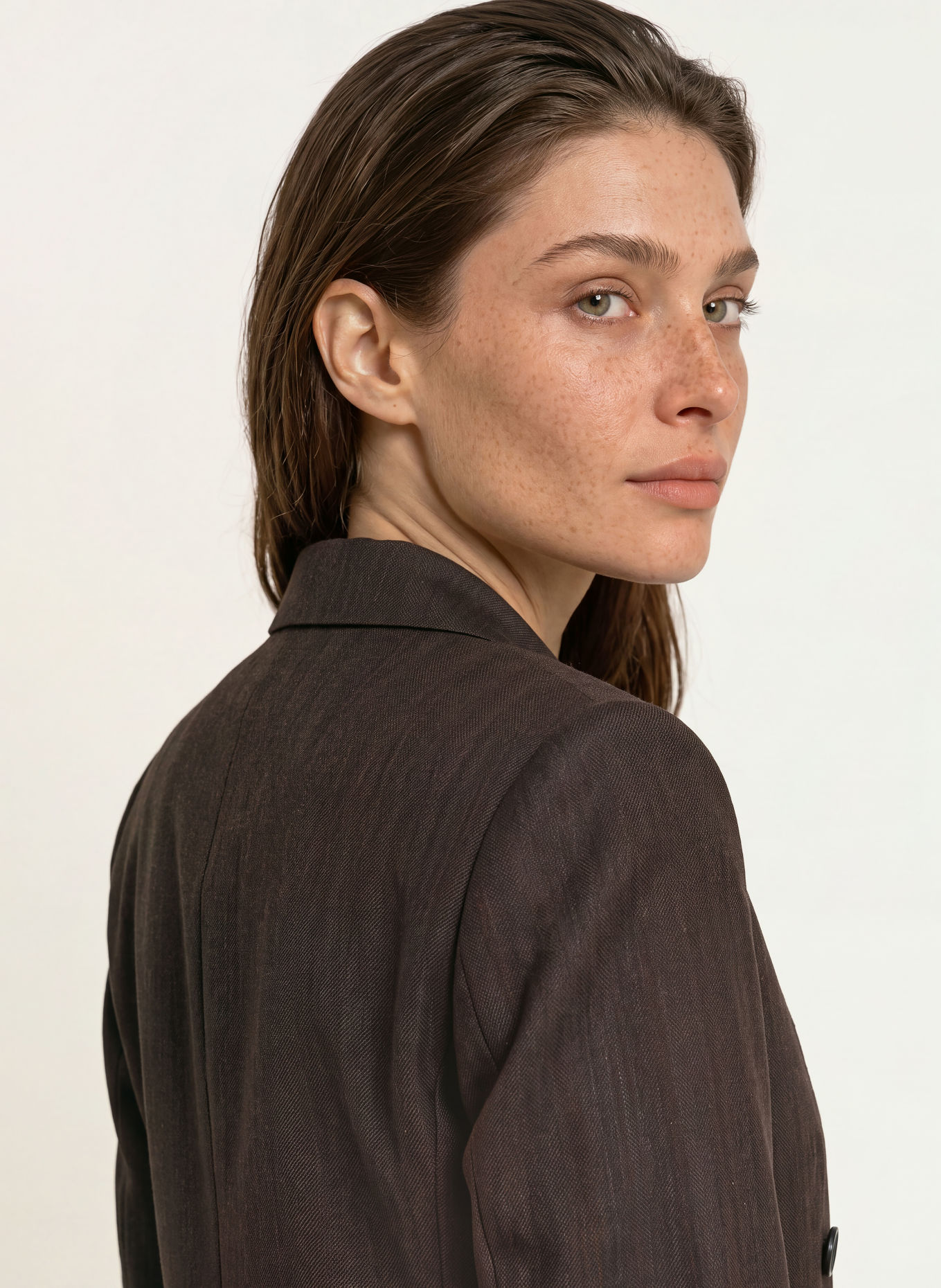 REISS Blazer DAWSON: MARRON FONCÉ