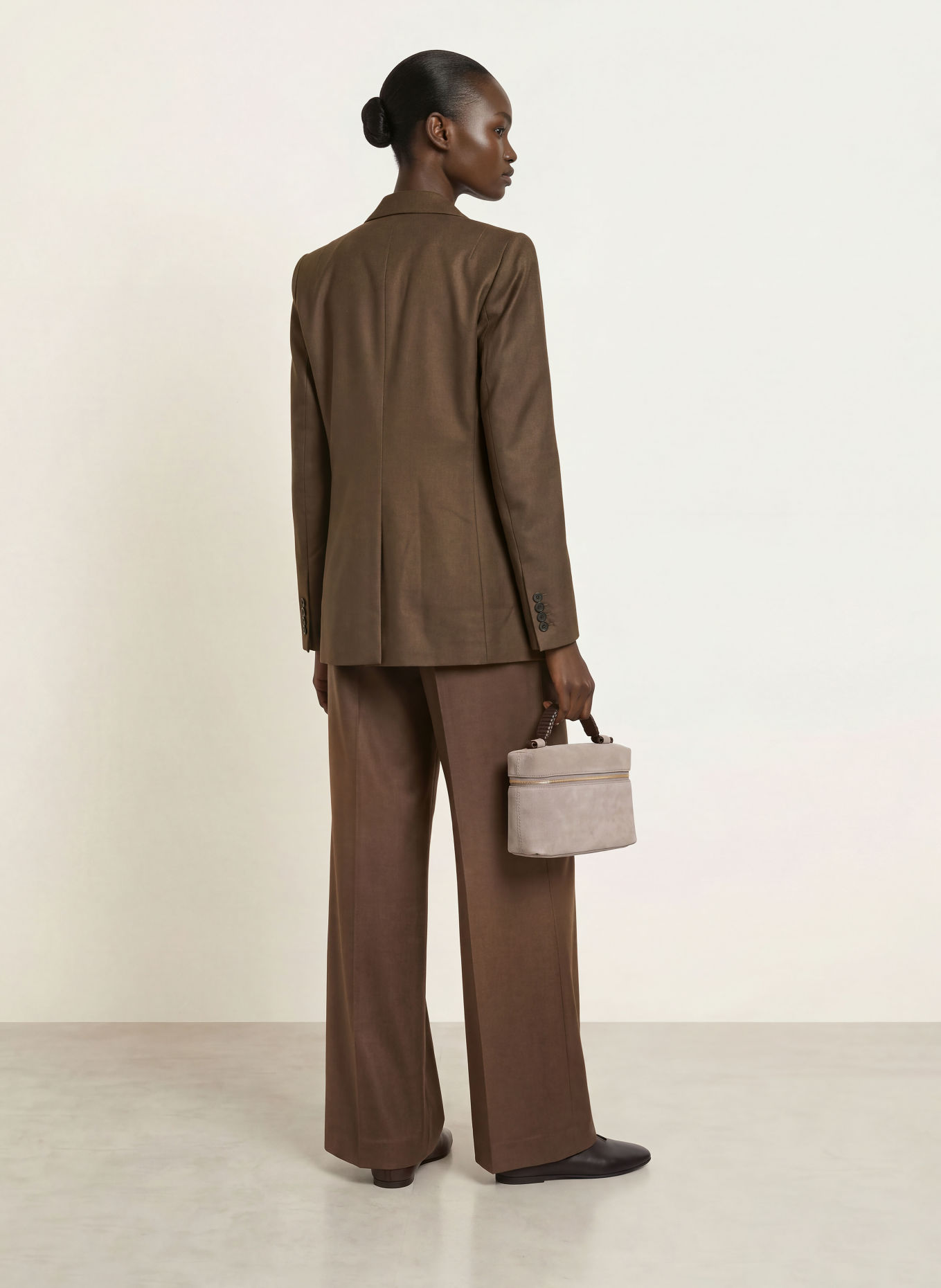 REISS Blazer DERBY: MARRON FONCÉ