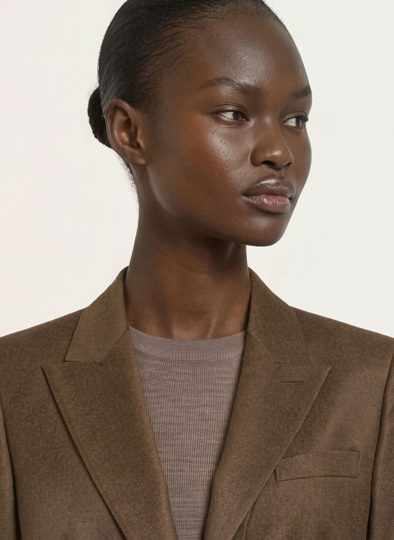 REISS Blazer DERBY: MARRON FONCÉ