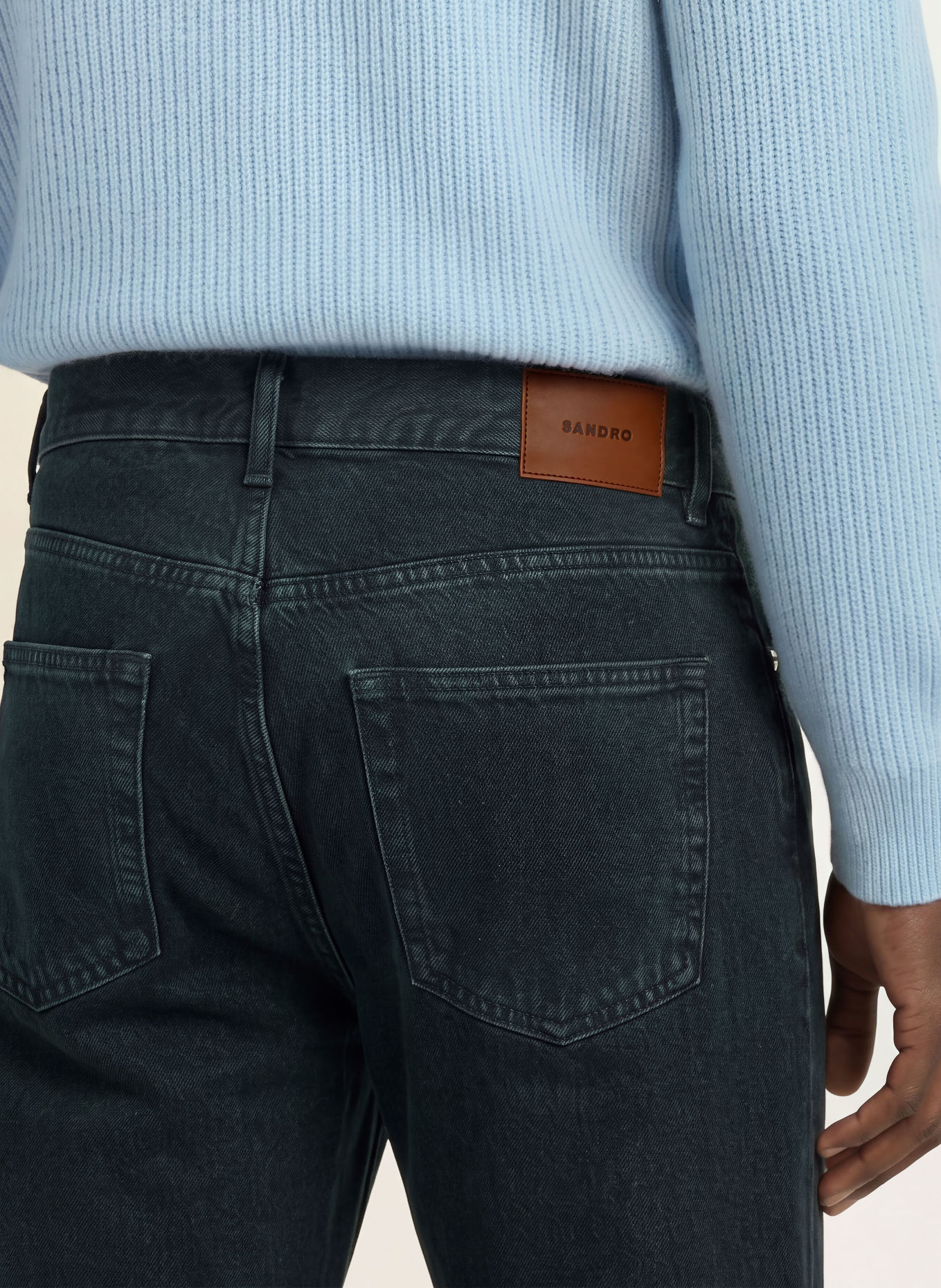 SANDRO Jeans Regular Fit: B044 GREY / BLU