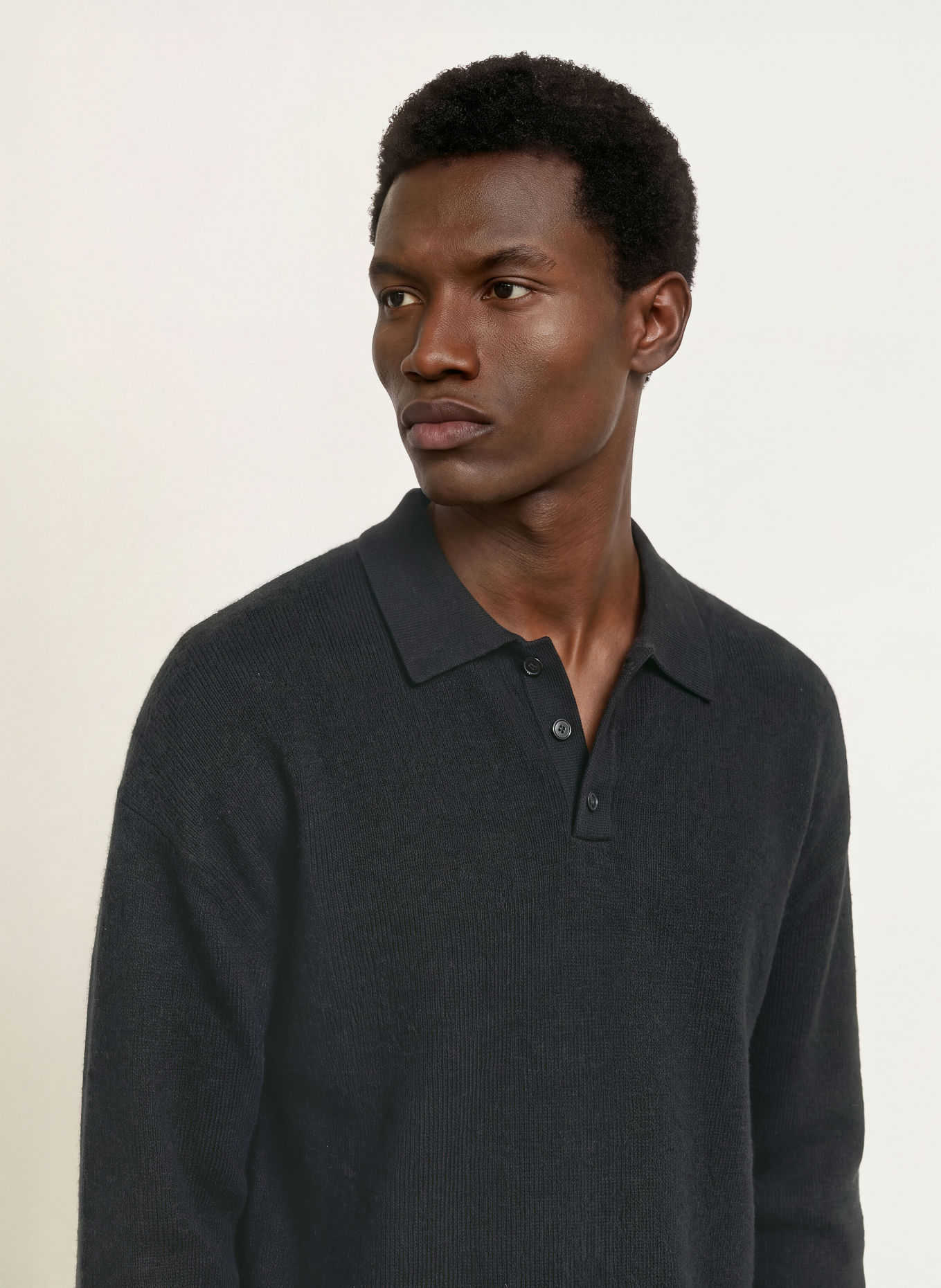 SANDRO Pullover mit Alpaka: SCHWARZ