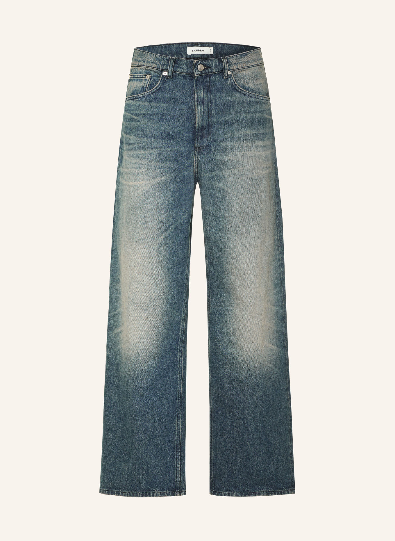 SANDRO Jeans Wide Fit: BLUV BLUE VINTAGE - DENIM