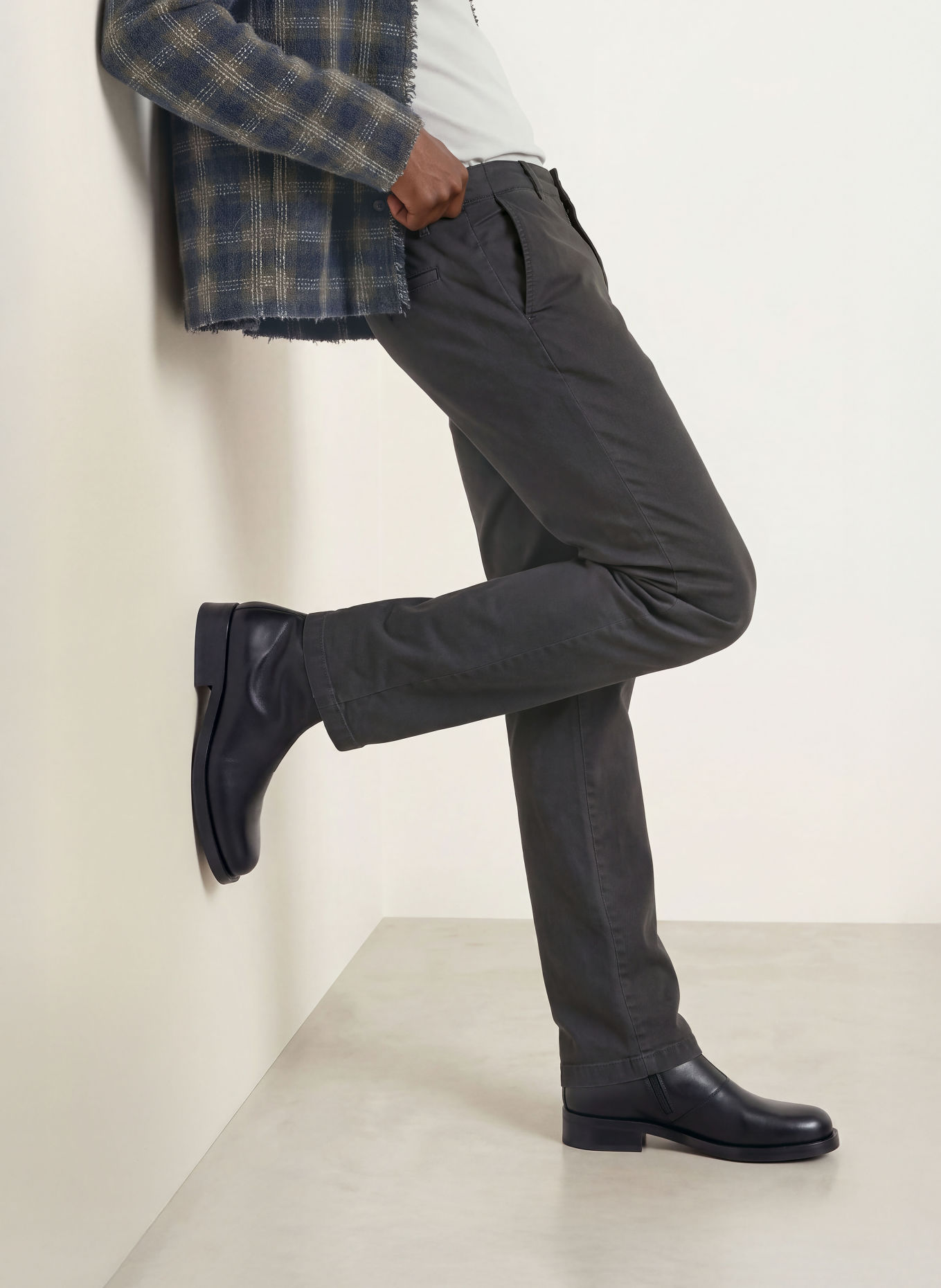 ALLSAINTS Chino TOWER Slim Fit: ZWART
