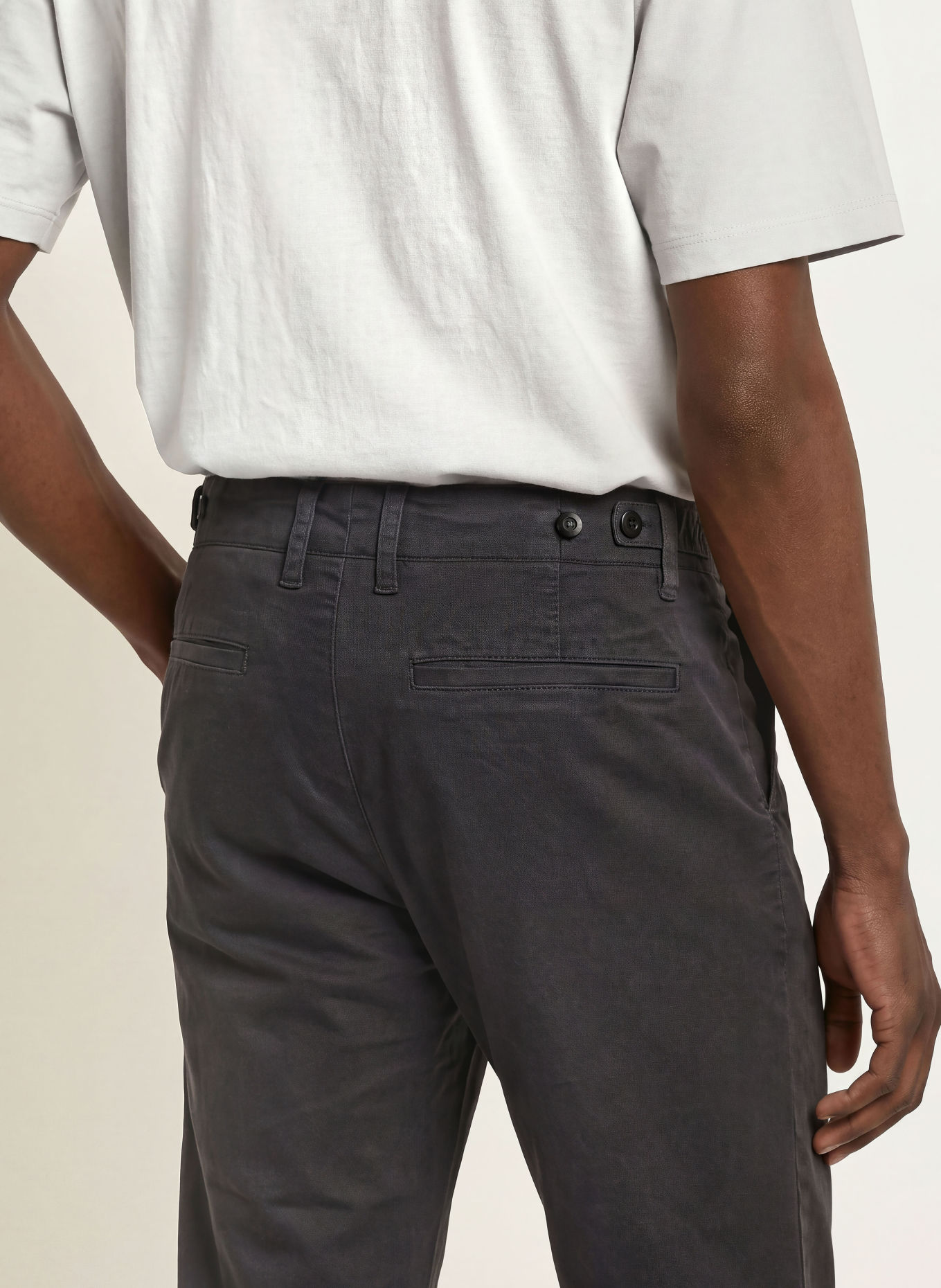 ALLSAINTS Chino TOWER Slim Fit: ZWART