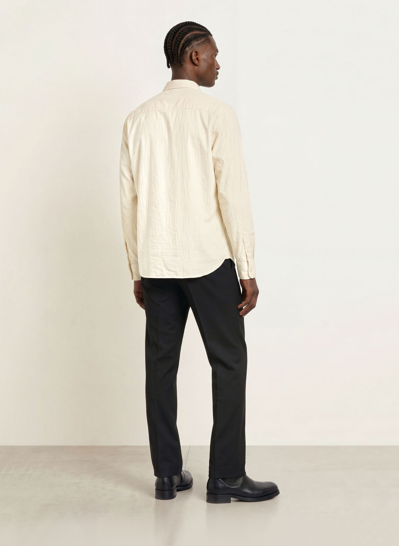 ALLSAINTS Hemd JUDD Regular Fit: BEIGE / COGNAC