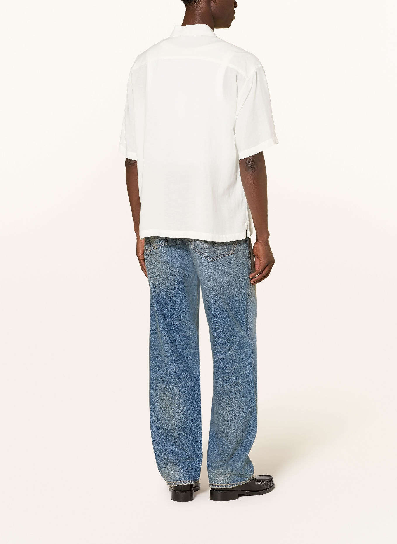 ALLSAINTS Chemise à manches courtes ARCHER Comfort Fit: BLANC