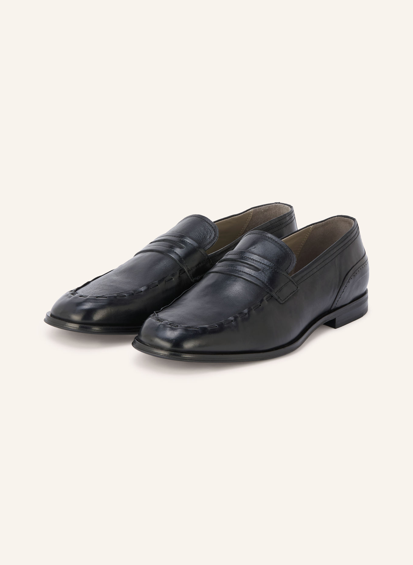 ALLSAINTS Pennyloafer JULES: ZWART