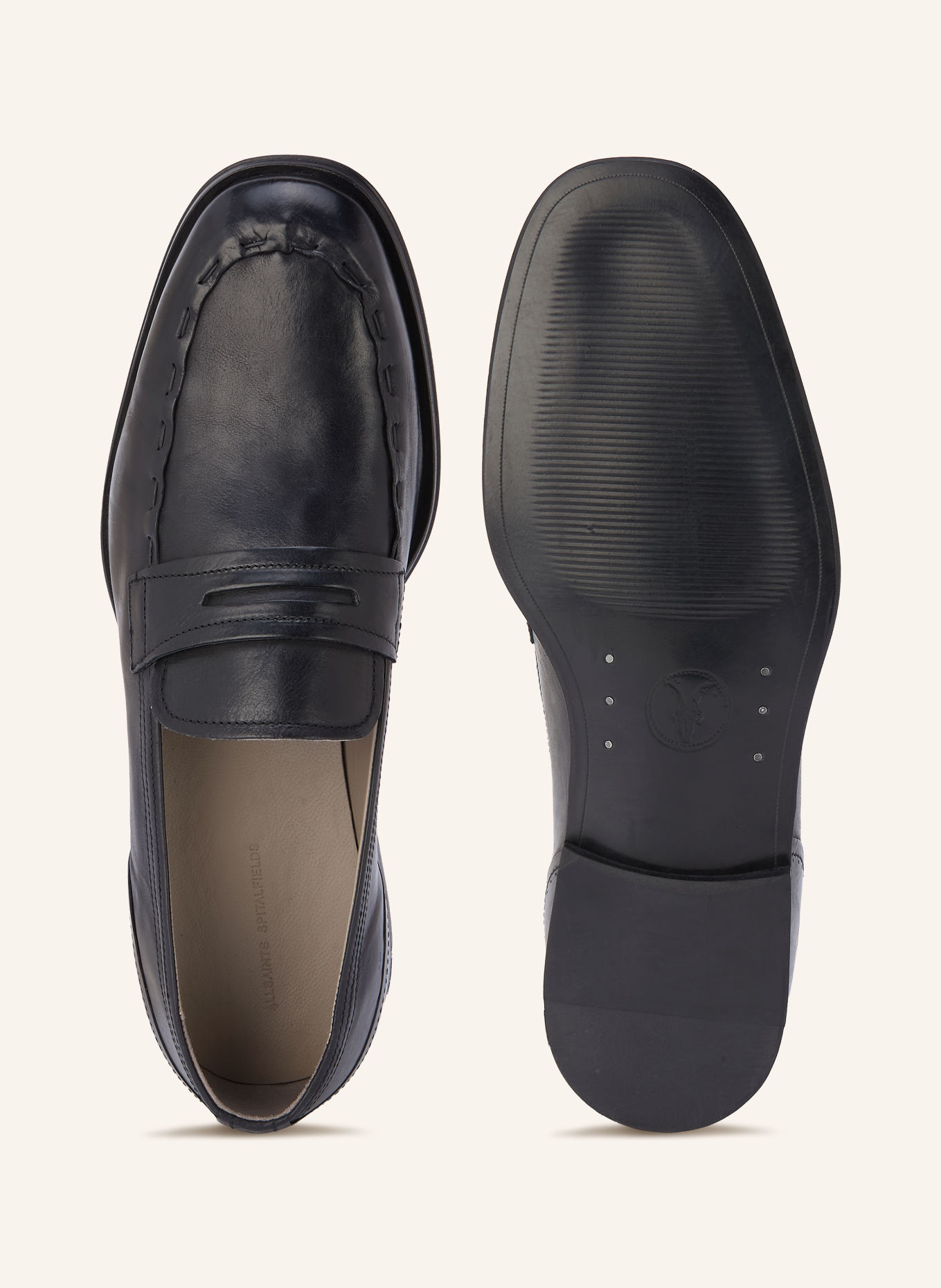 ALLSAINTS Pennyloafer JULES: ZWART