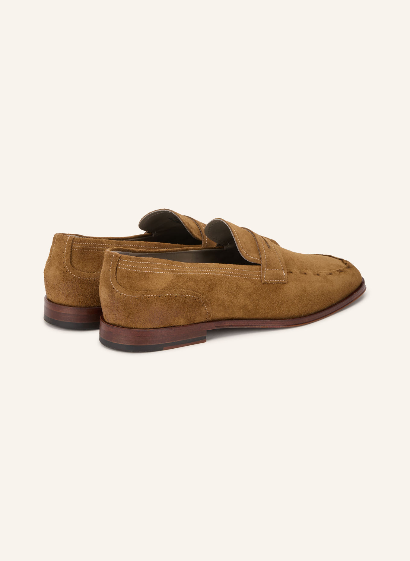 ALLSAINTS JULES Penny loafer: BROWN