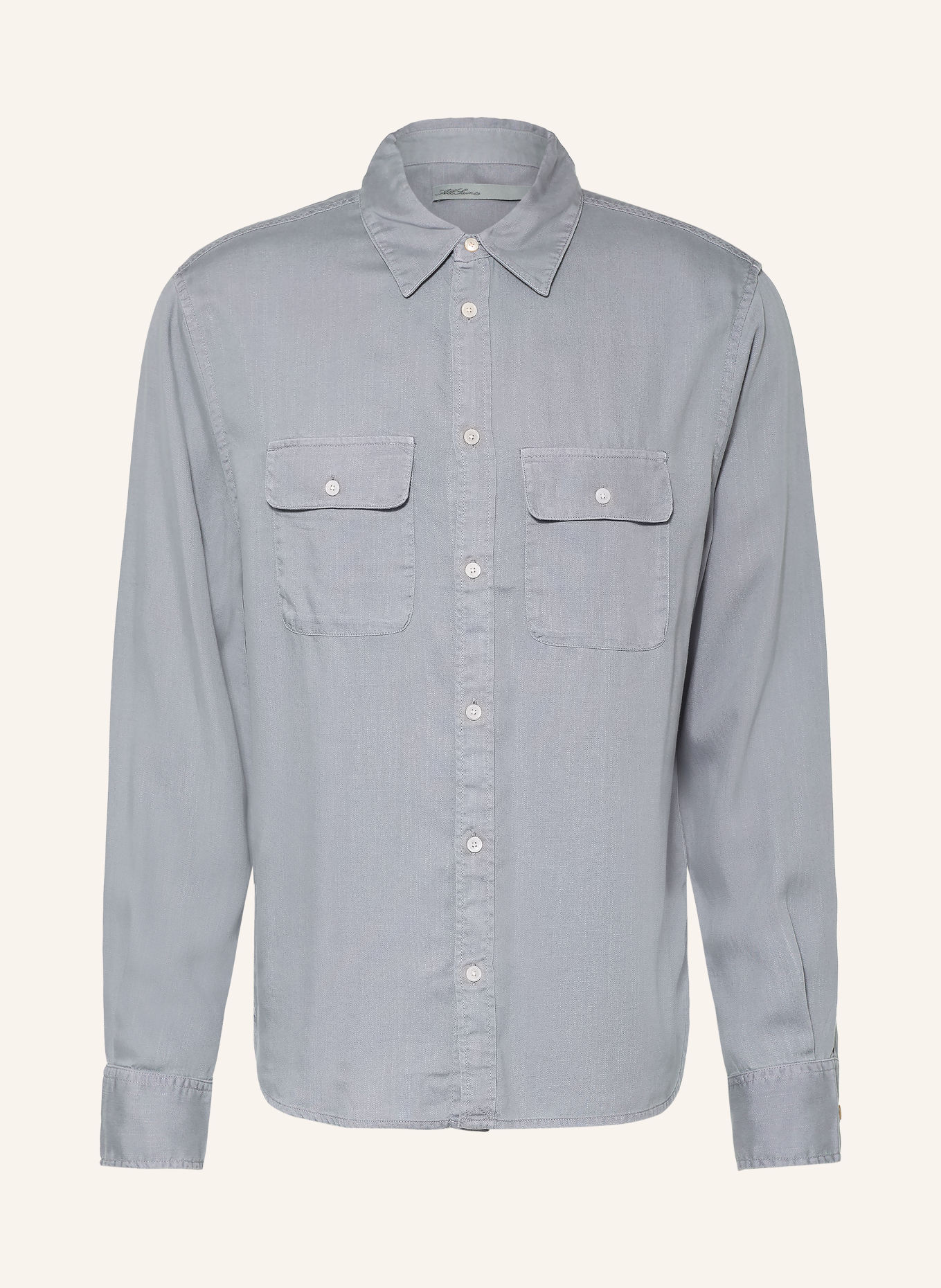 ALLSAINTS Hemd BOND Regular Fit: GRAU