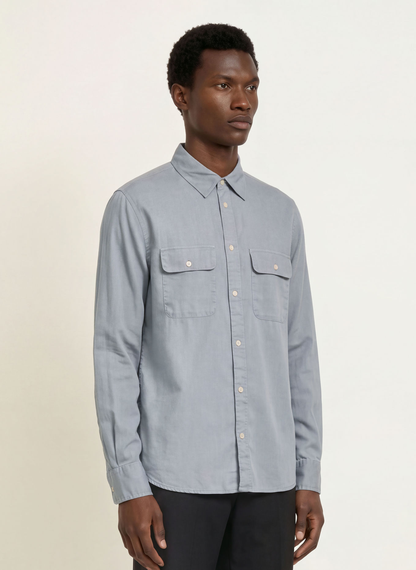 ALLSAINTS Hemd BOND Regular Fit: GRAU