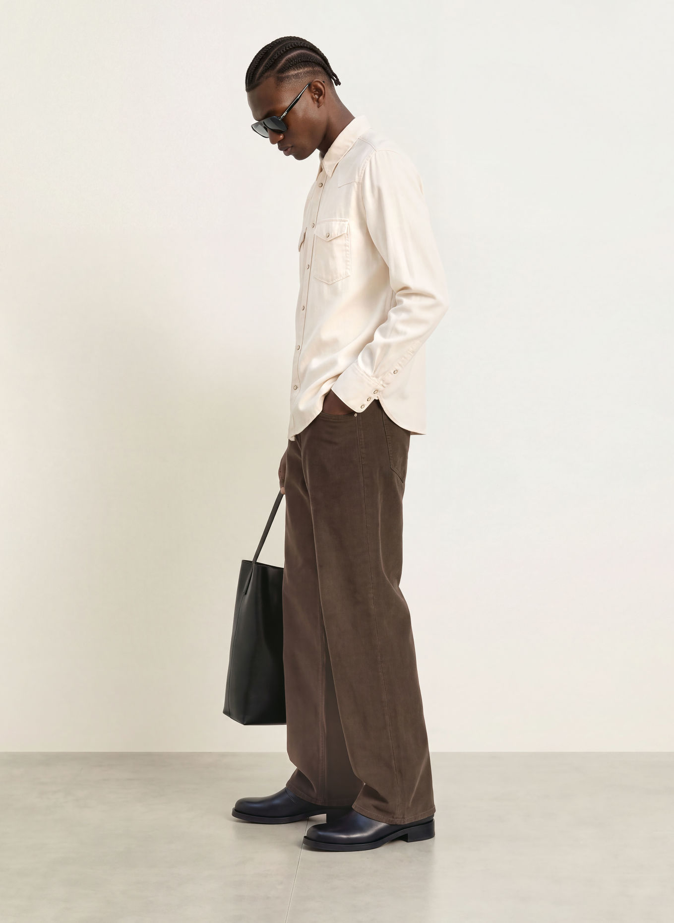 ALLSAINTS Hemd HANWAY Regular Fit: BEIGE