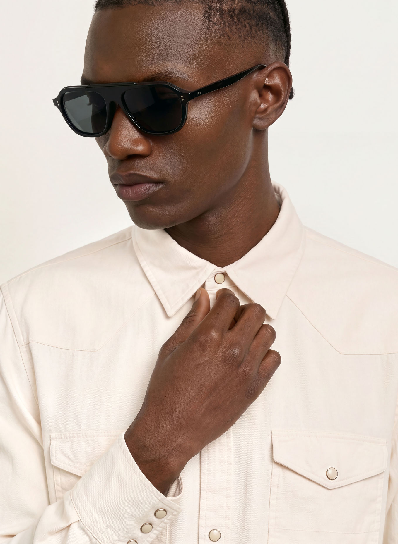 ALLSAINTS Hemd HANWAY Regular Fit: BEIGE