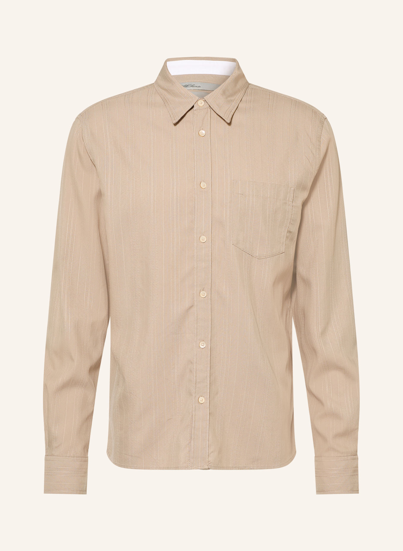 ALLSAINTS Hemd DUKE Regular Fit: BRAUN