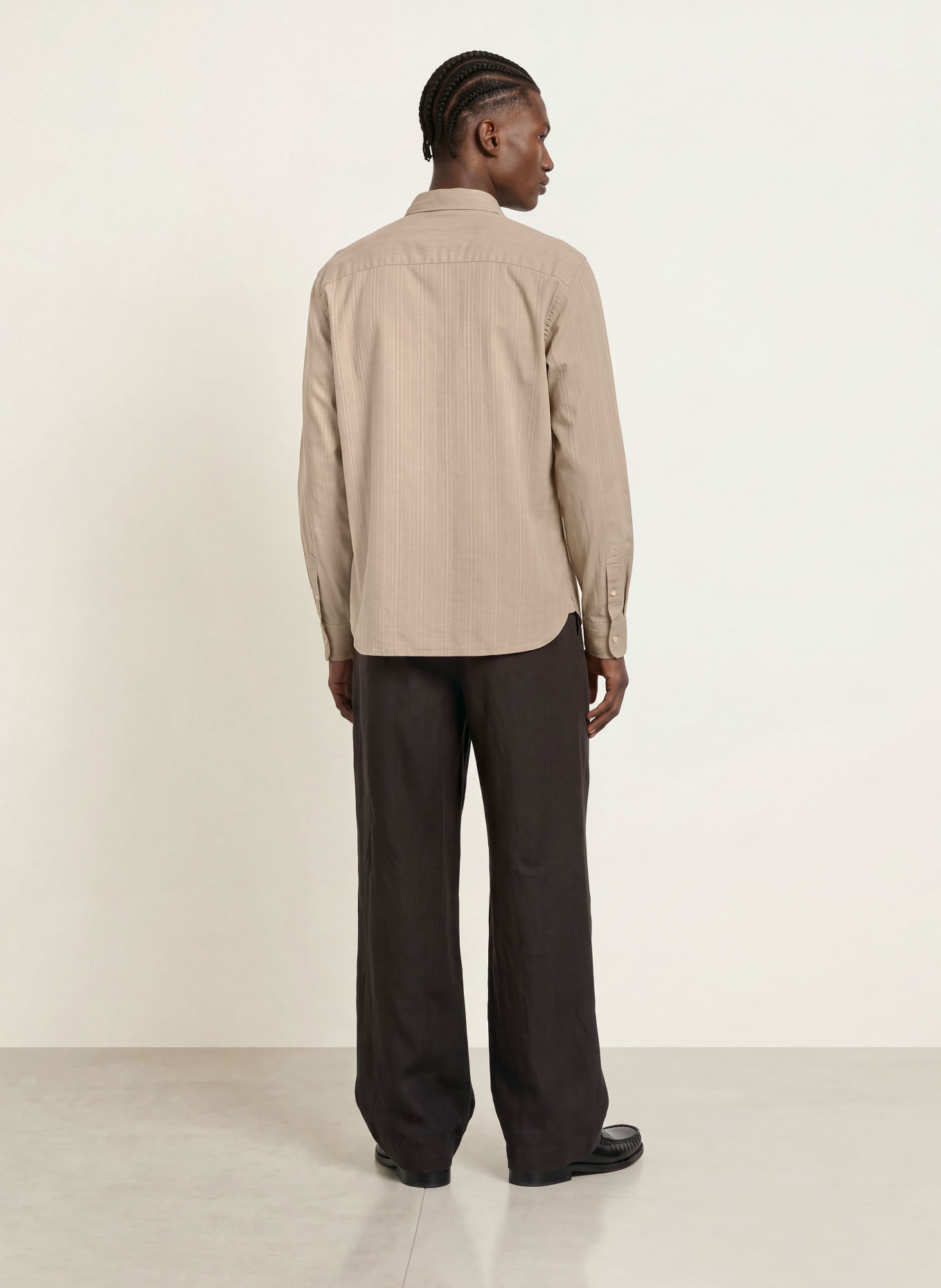 ALLSAINTS Hemd DUKE Regular Fit: BRAUN