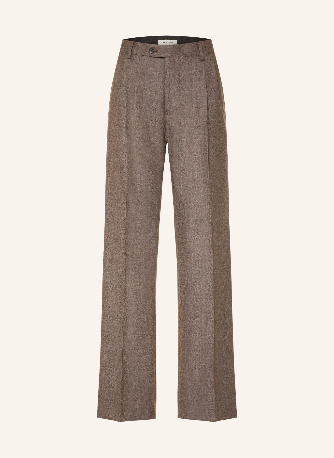 SANDRO Marlenehose: TAUPE