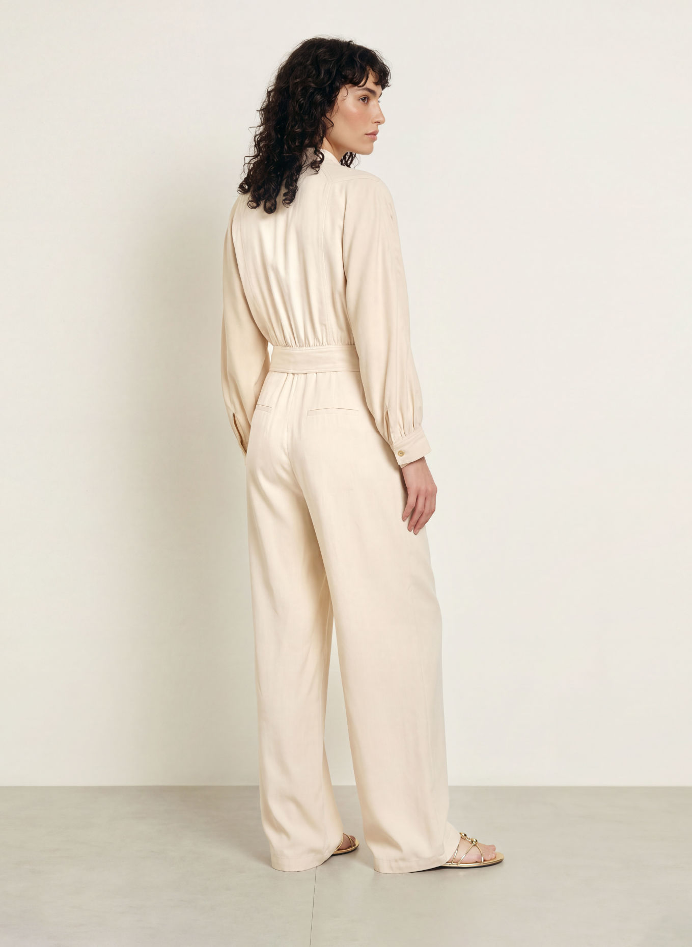 ba&sh PERE Jumpsuit: ECRU