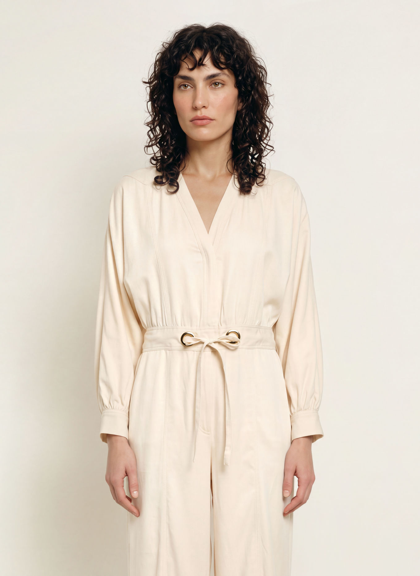 ba&sh PERE Jumpsuit: ECRU