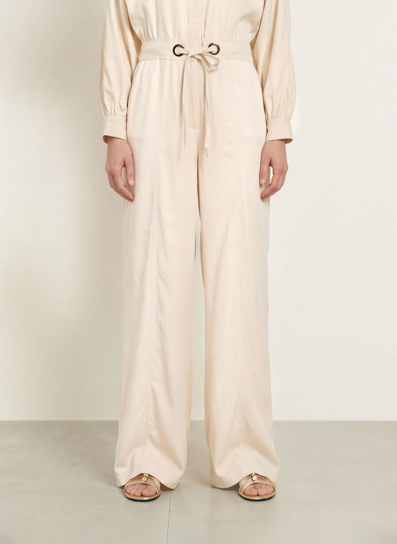 ba&sh PERE Jumpsuit: ECRU